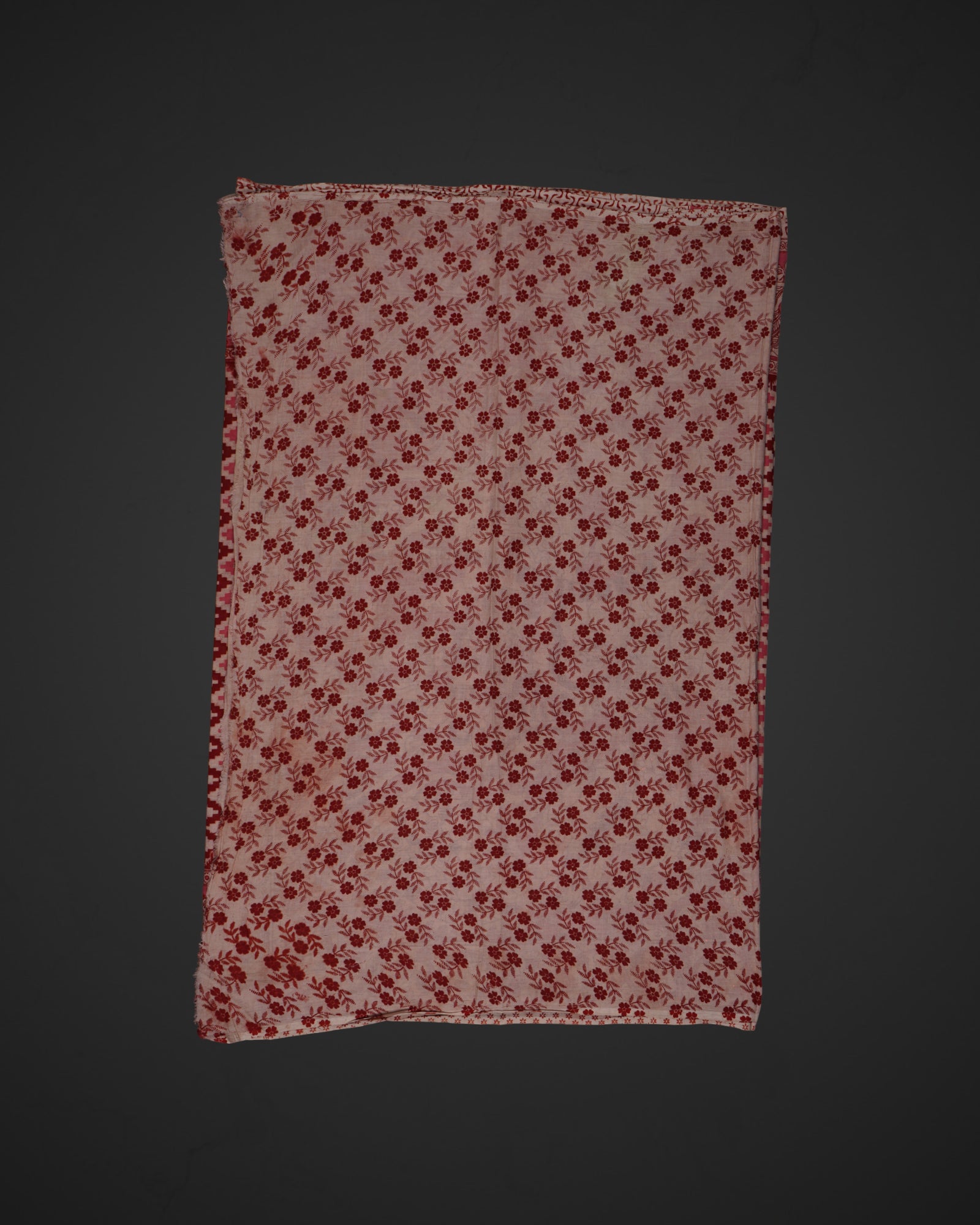 Pink Kalamkari Printed Cotton Saree