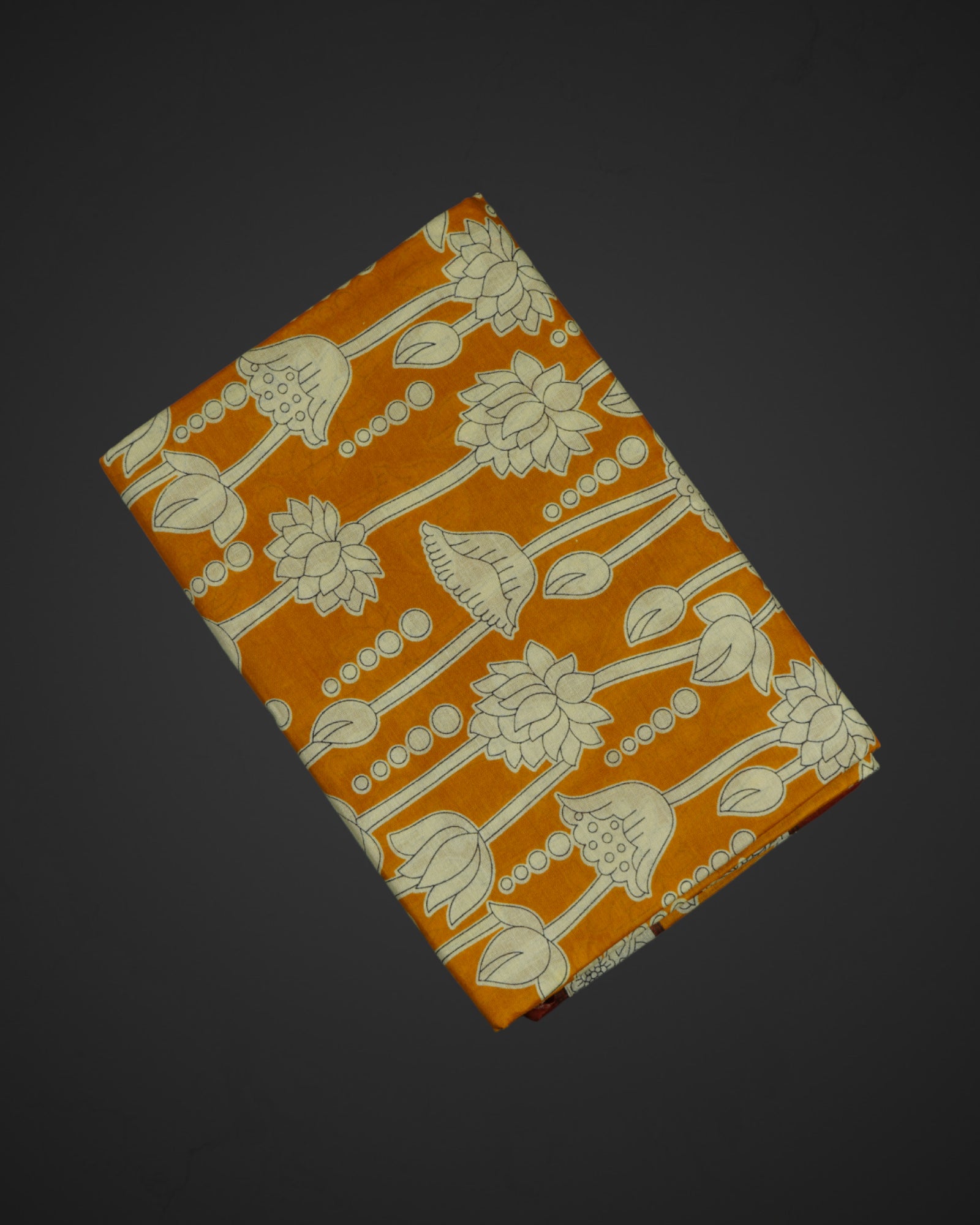 Floral Kalamkari Cotton Printed Saree