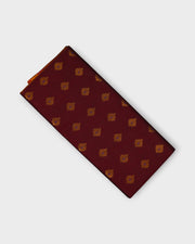 Maroon Venkatgiri Cotton Saree With Golden Zari