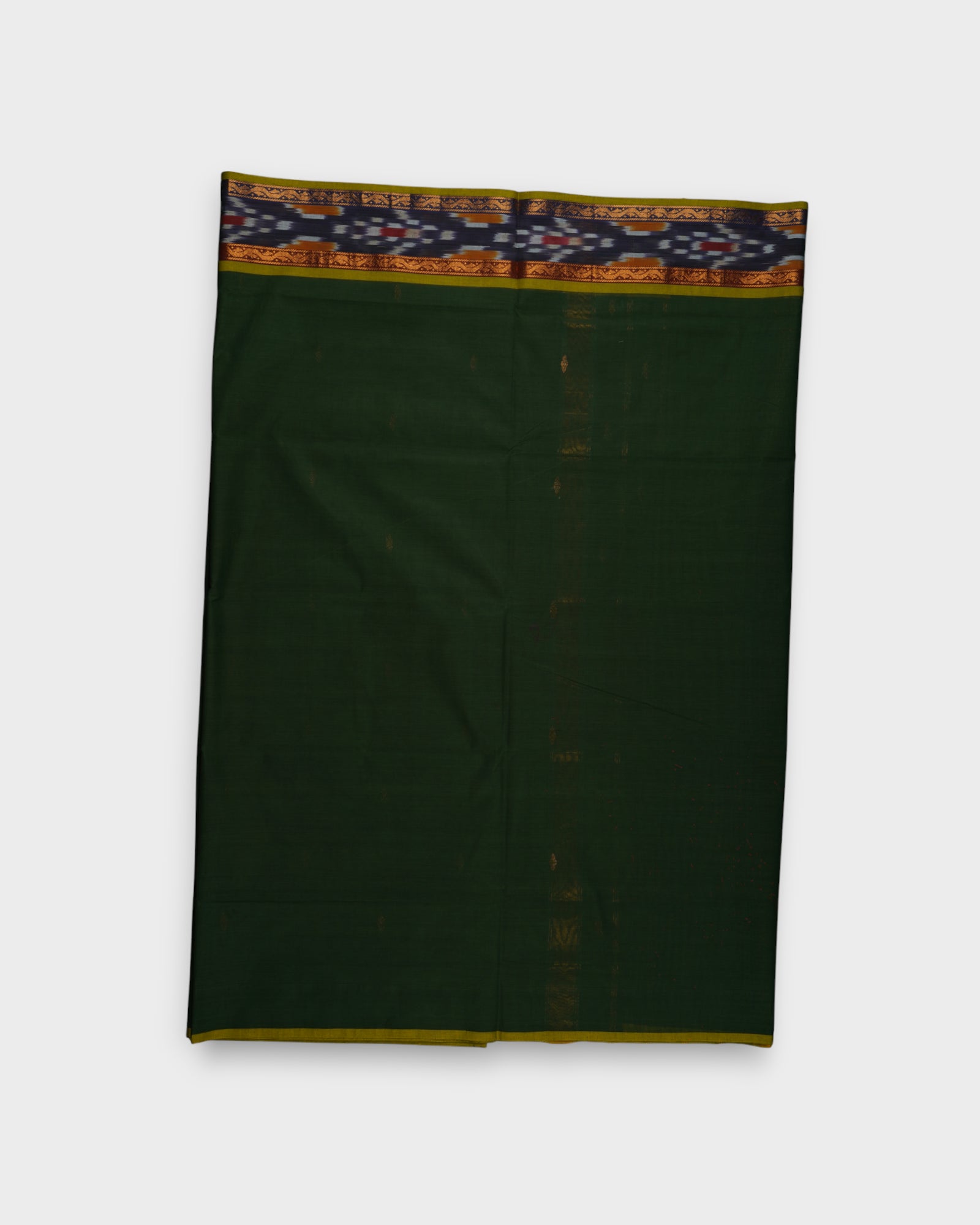 Green Venkatgiri Cotton Zari Butta Saree