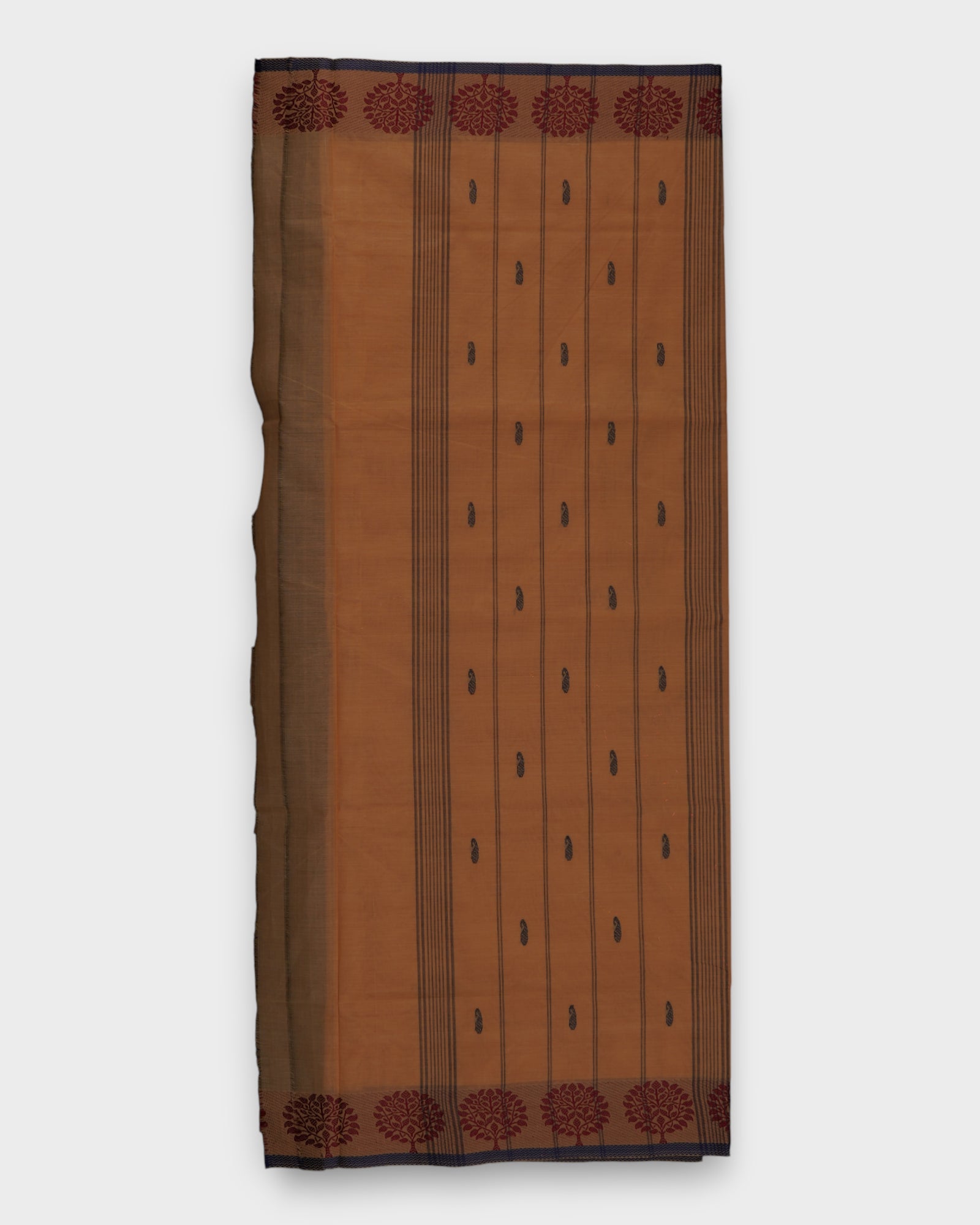 Mango Cotton Venkatagiri Handwoven Saree