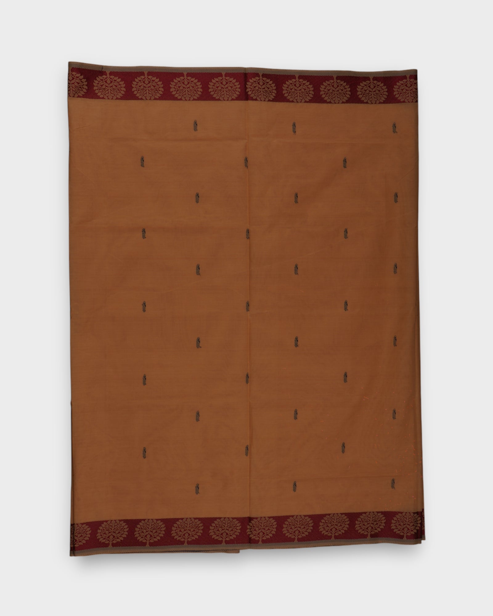 Mango Cotton Venkatagiri Handwoven Saree