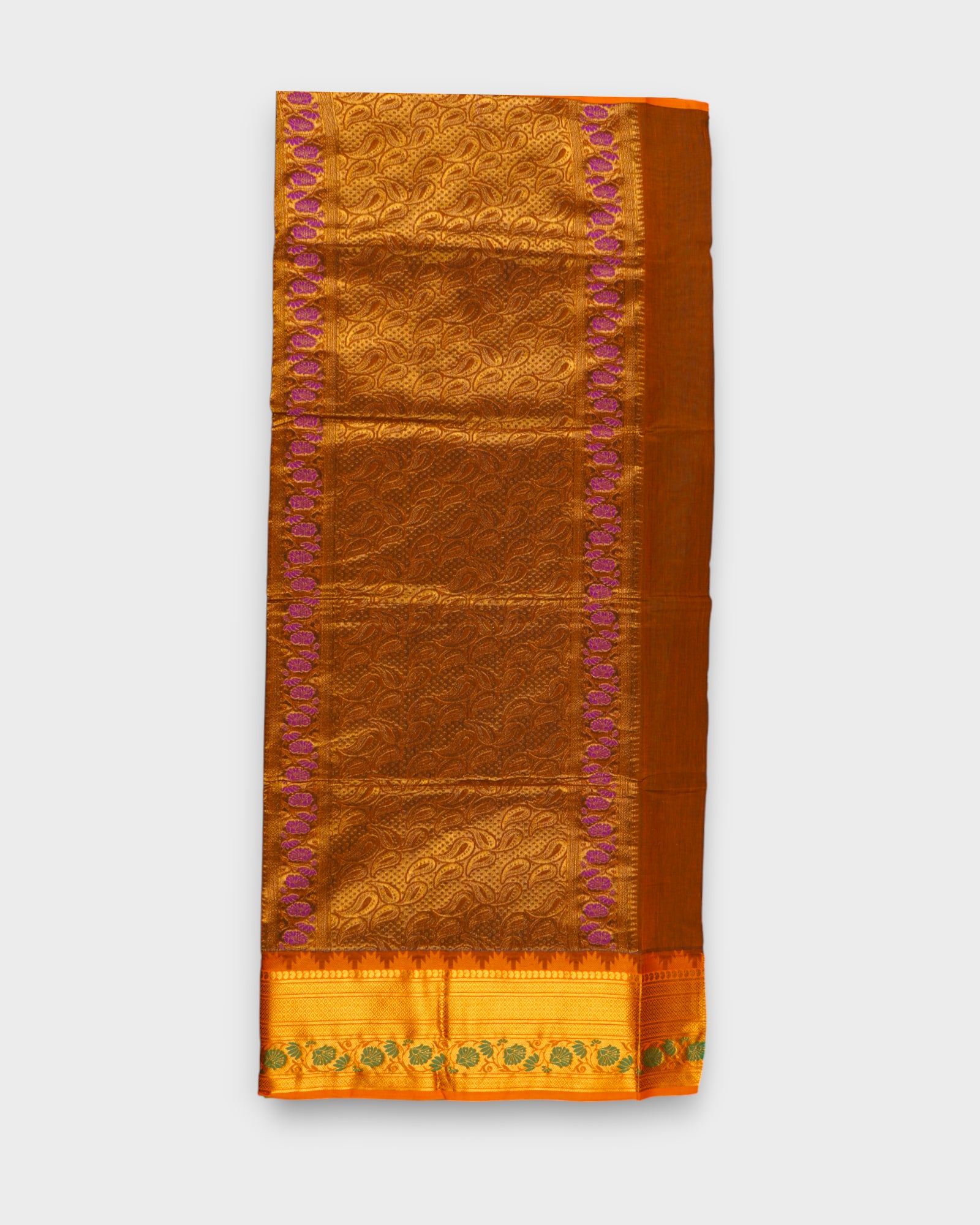 Venkatgiri Cotton Zari Butta Weave Saree