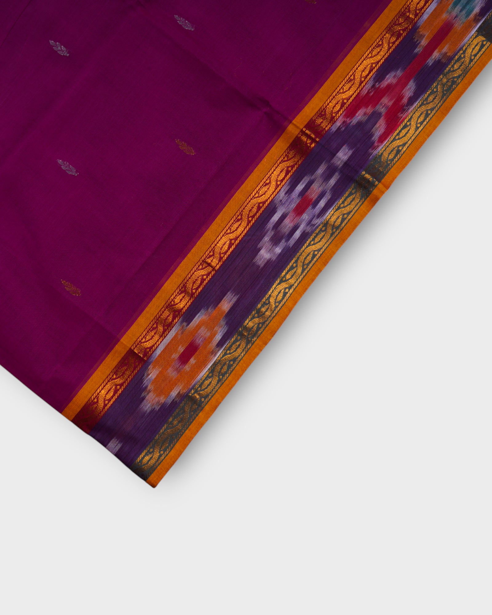 Venkatgiri Cotton Zari Butta Saree