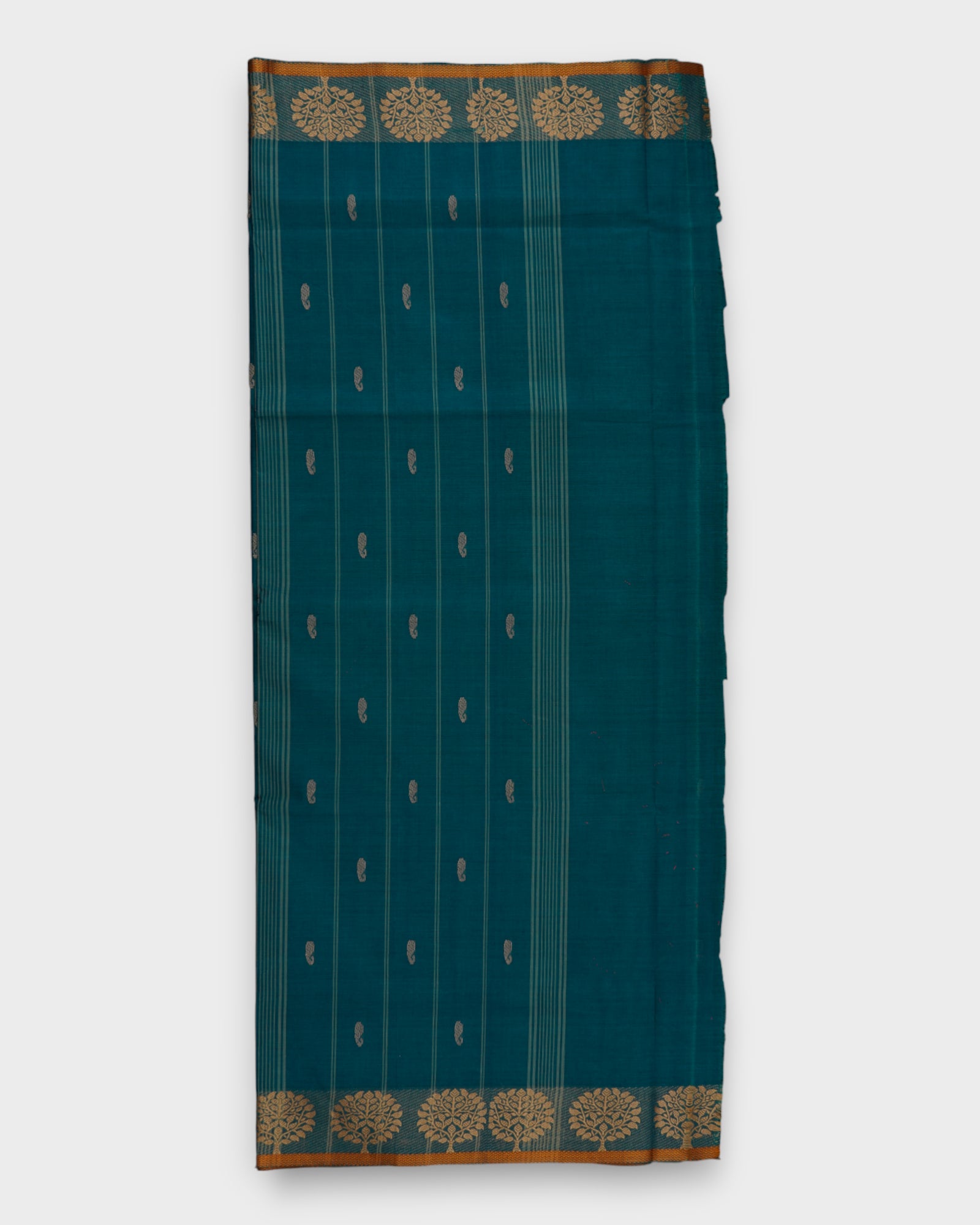 Mango Motif Venkatagiri Cotton Woven Saree