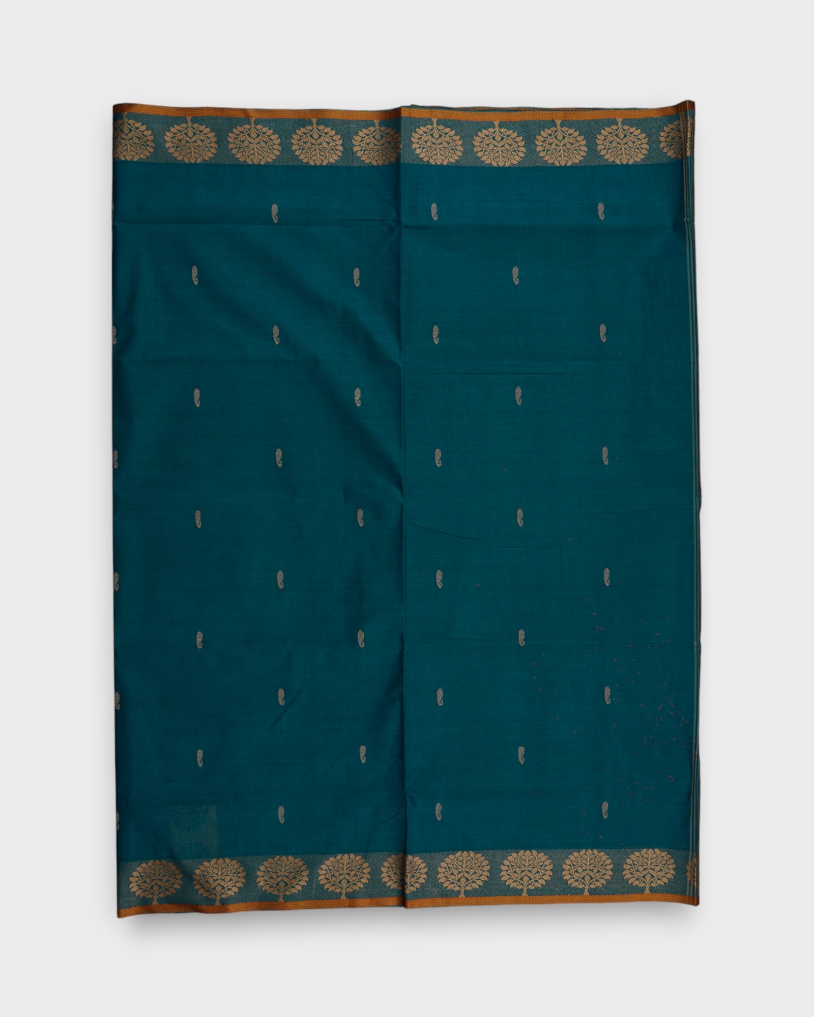 Mango Motif Venkatagiri Cotton Woven Saree