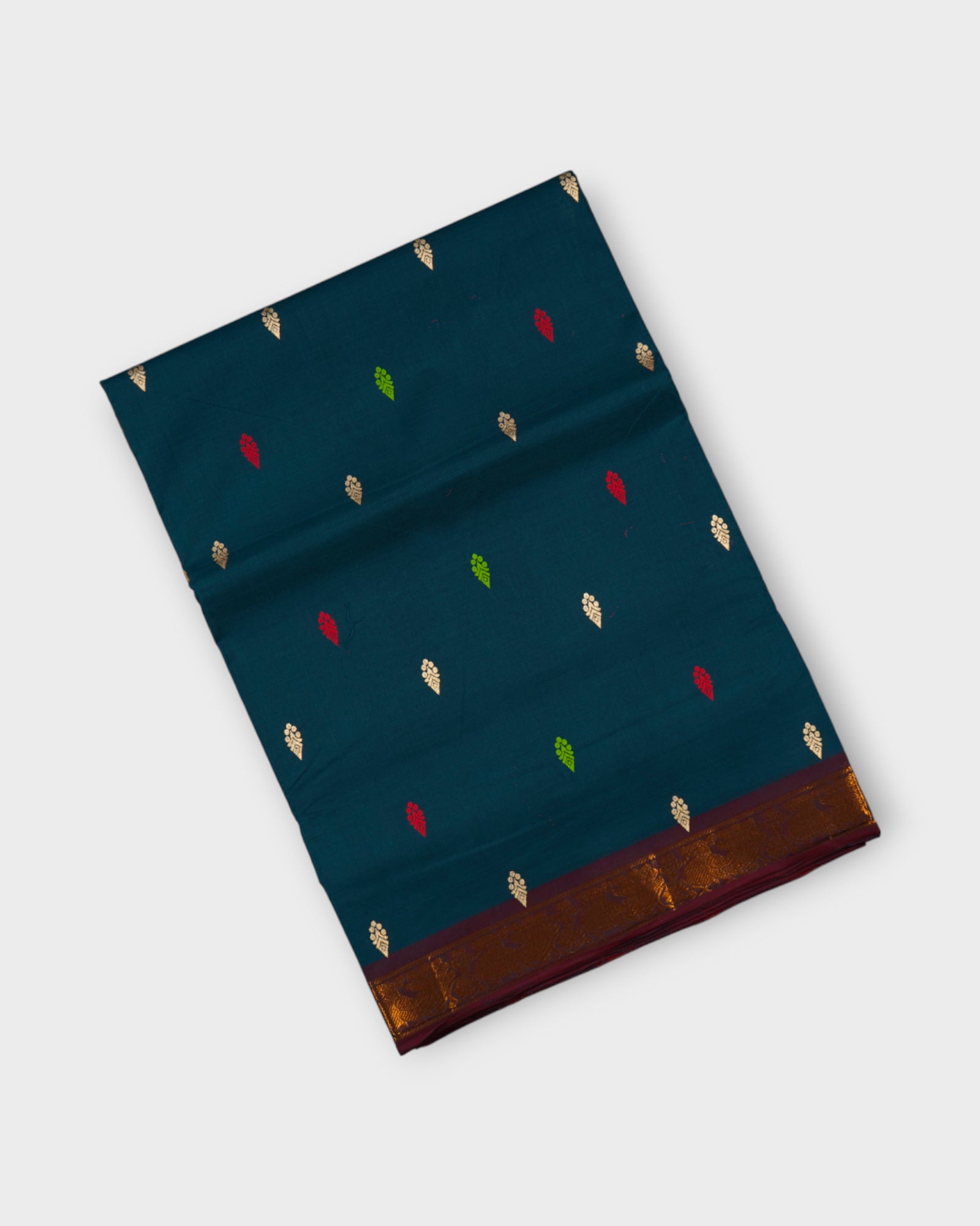 Venkatgiri Cotton Foil Butta Saree