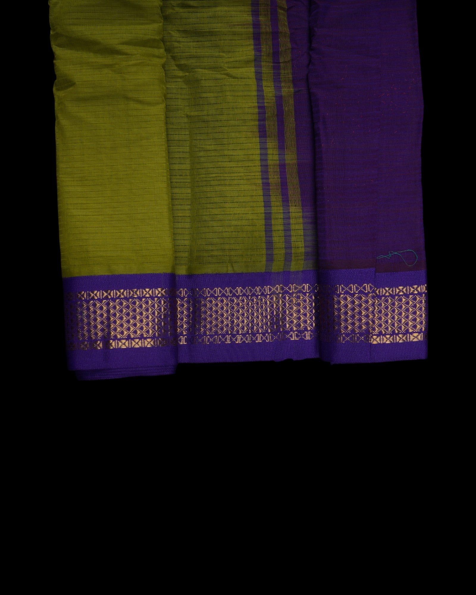 Gadwal Cotton Handwoven Saree