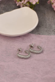 Pure Elegance Hoop Earrings - Dyulokha