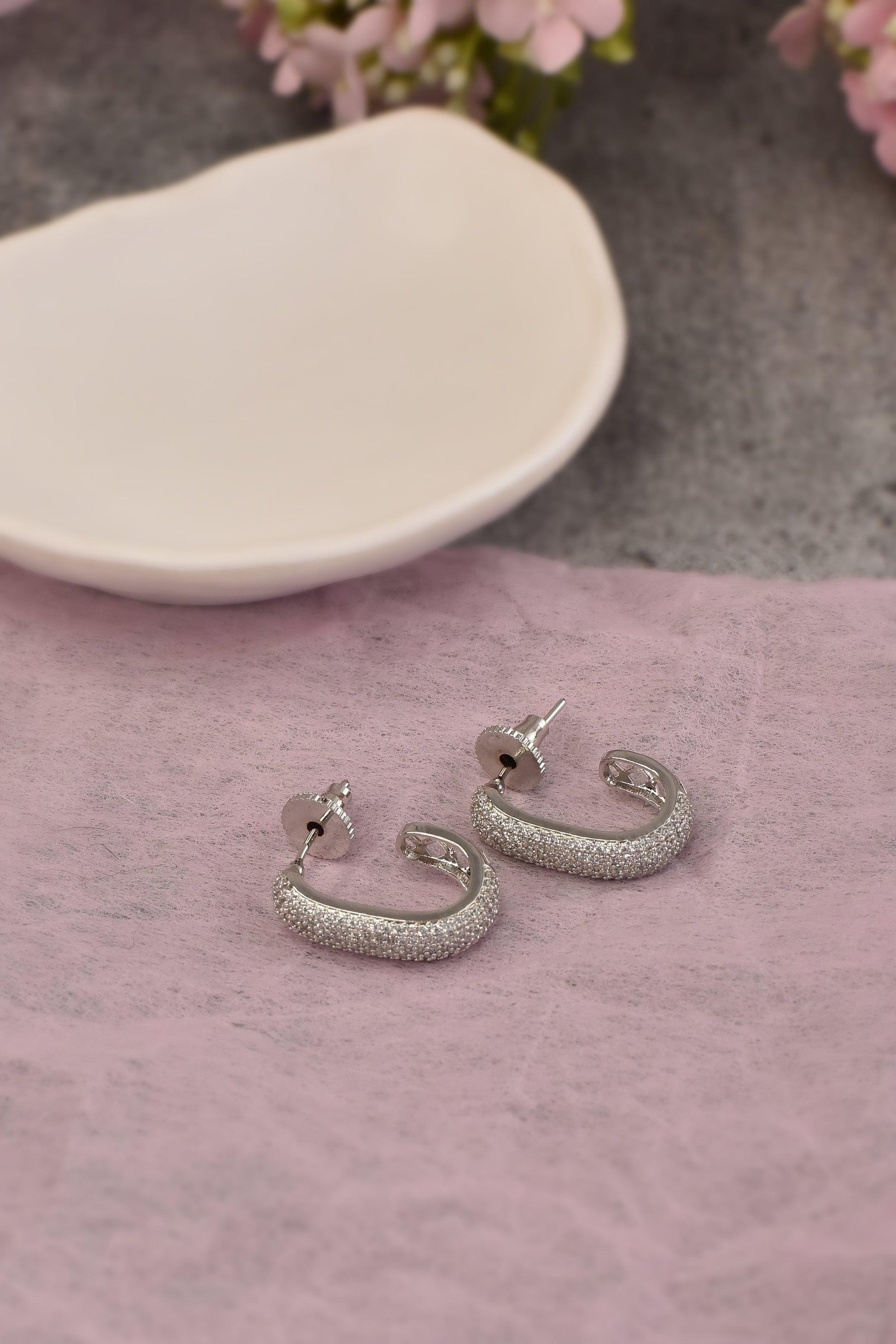 Pure Elegance Hoop Earrings - Dyulokha
