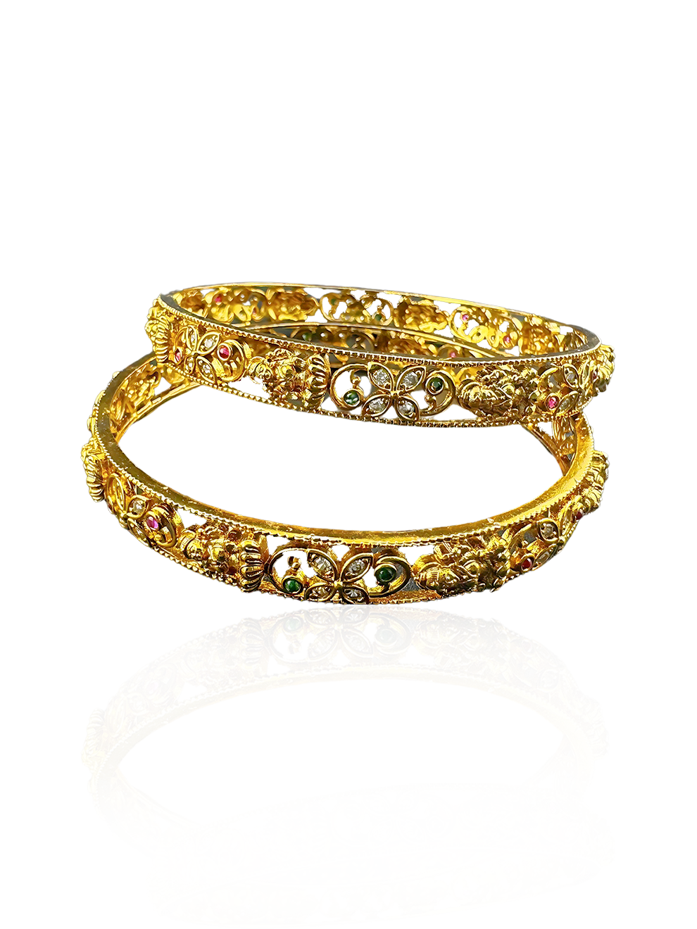 Laxmi Motif Bangles