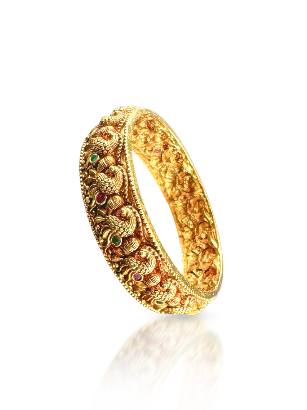 Peacock Accent Kada