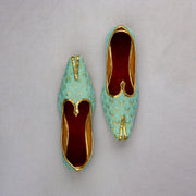 Firozi Handcrafted Pointed Mojari