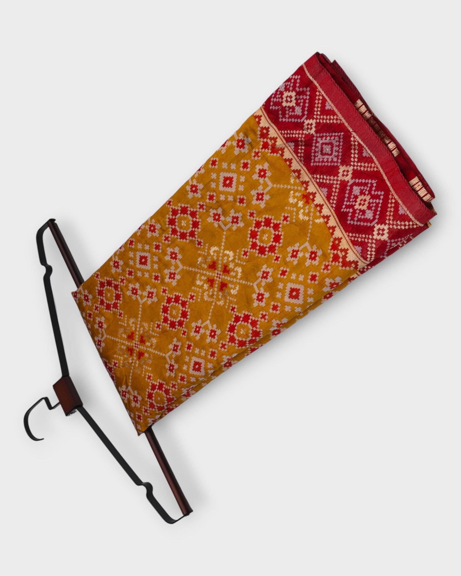 Chanderi Dupatta with Geometry Design