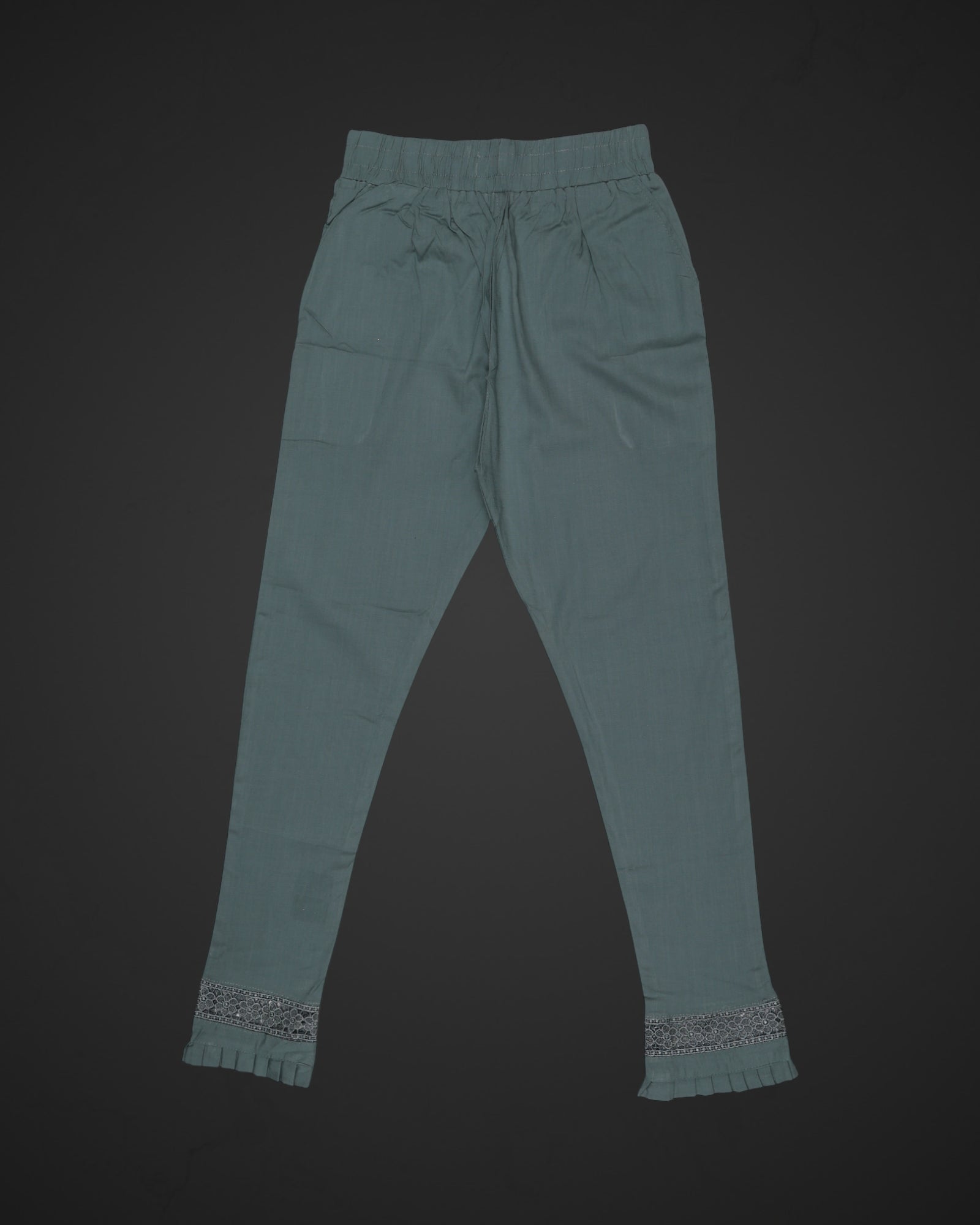 Mint Green Cotton Pants