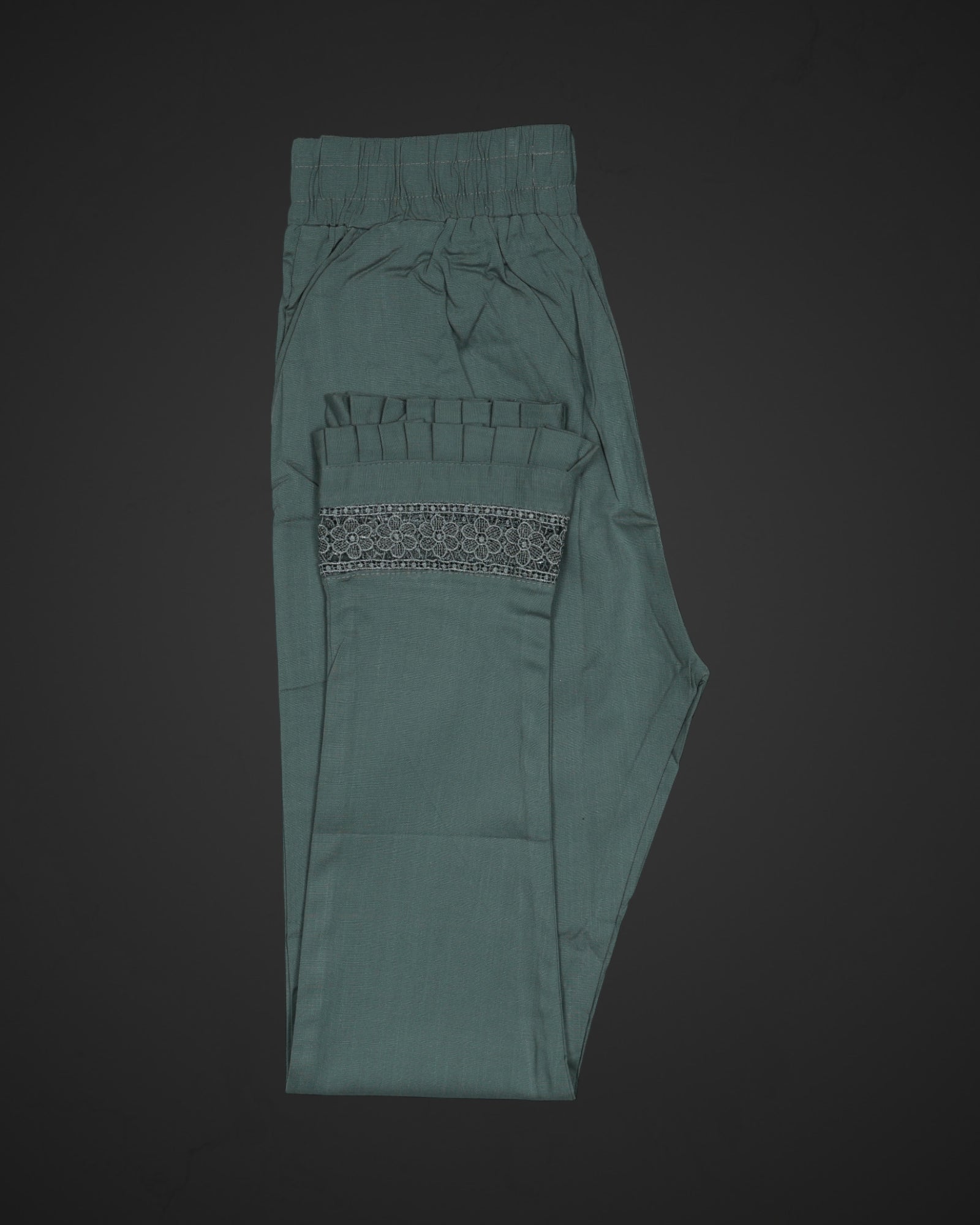 Mint Green Cotton Pants