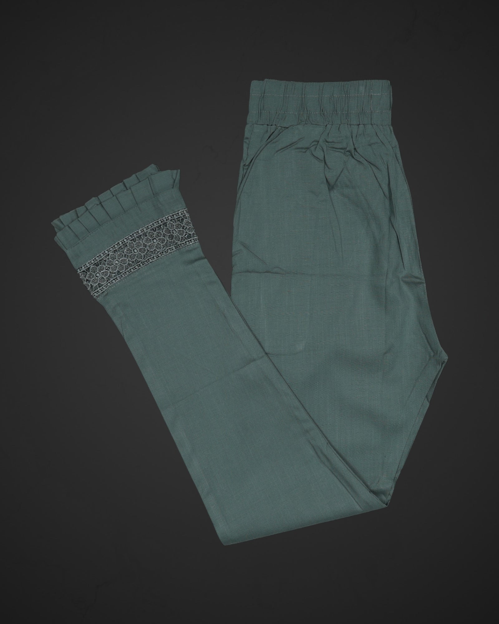 Mint Green Cotton Pants