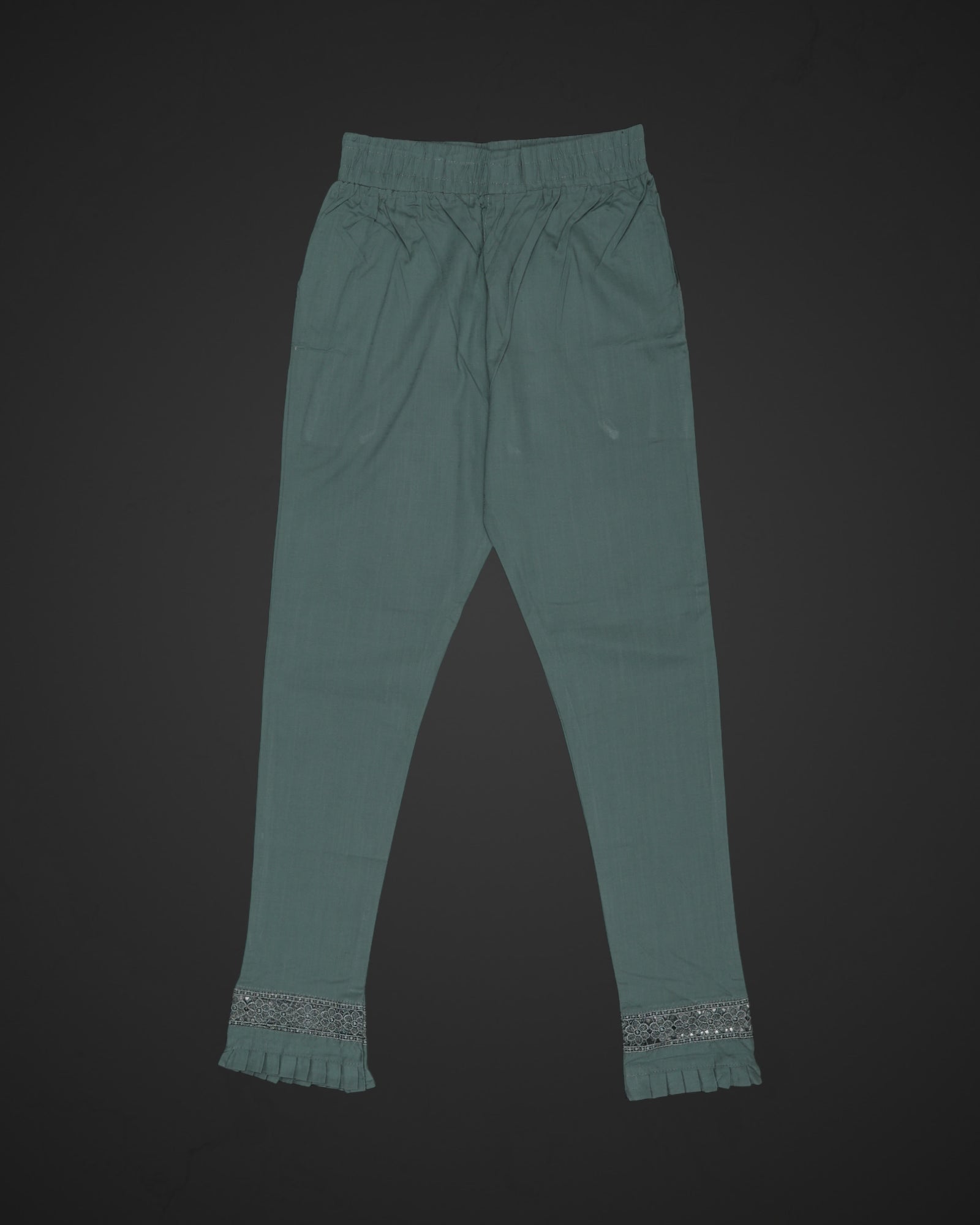 Mint Green Cotton Pants