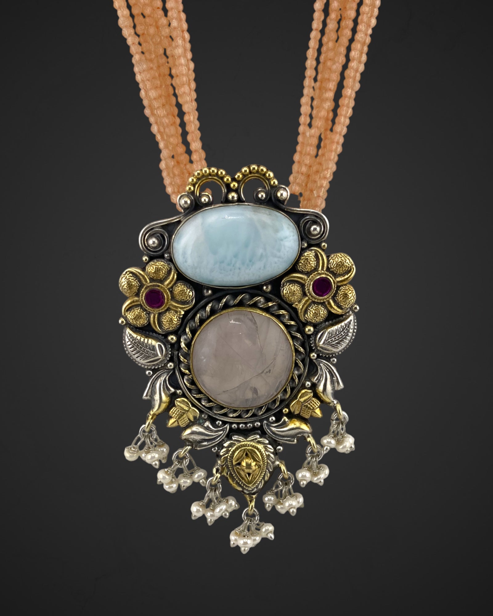 Aquatic Flame Necklace
