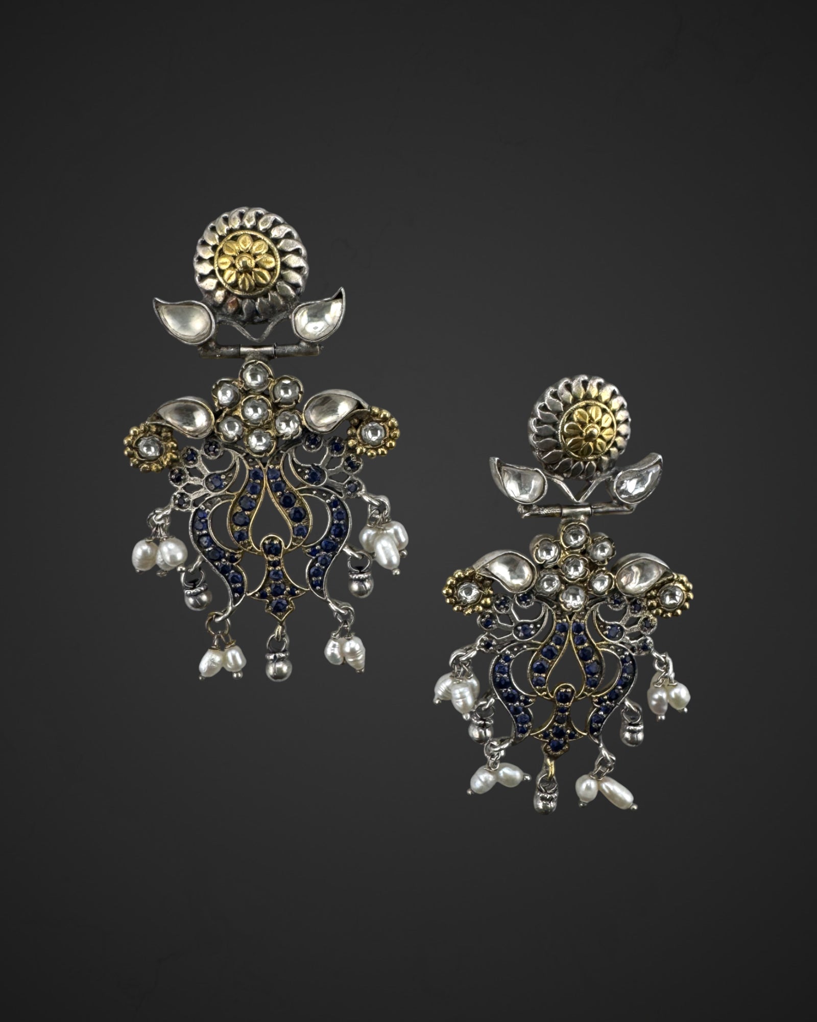 Sapphire Whimsy Danglers