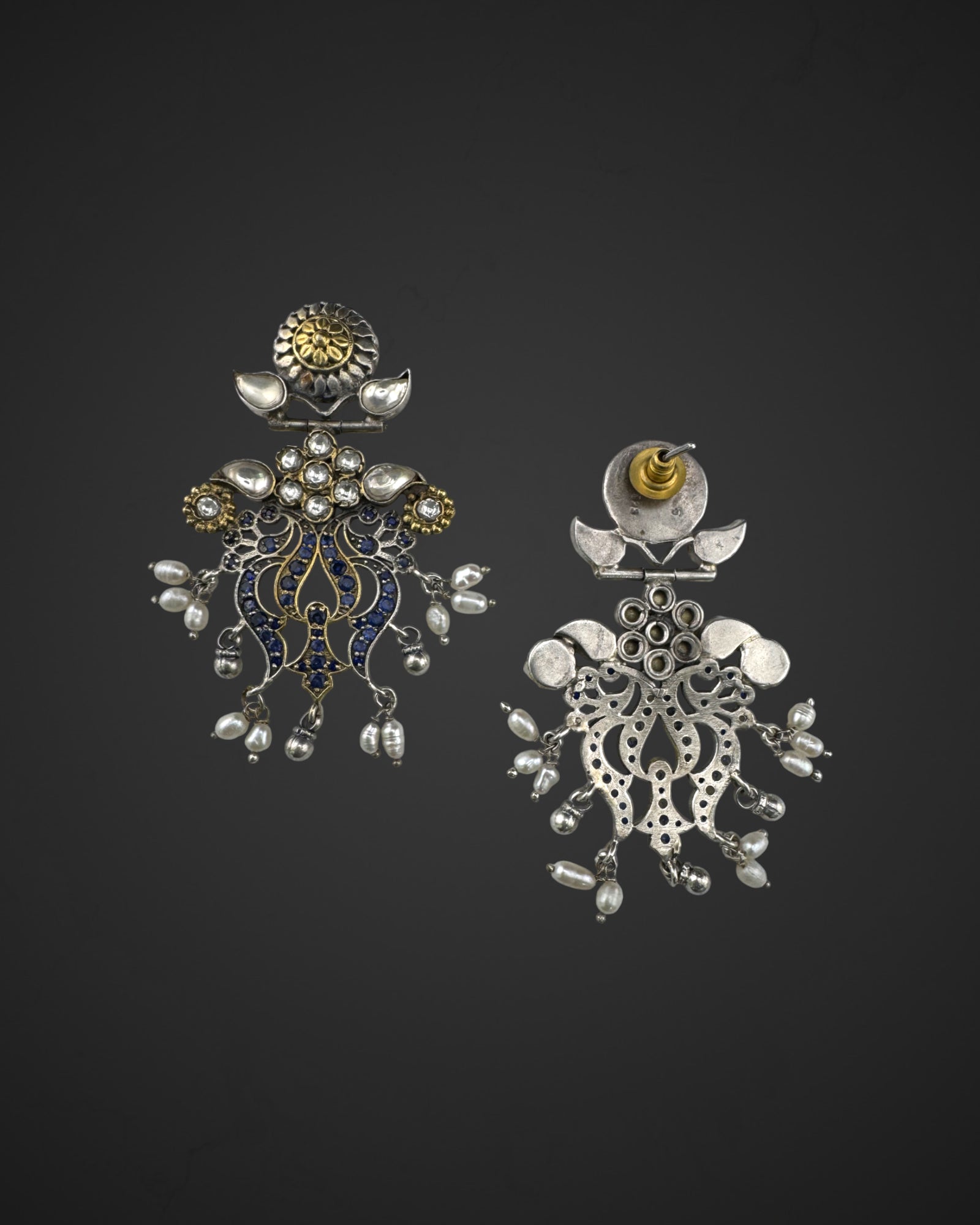 Sapphire Whimsy Danglers