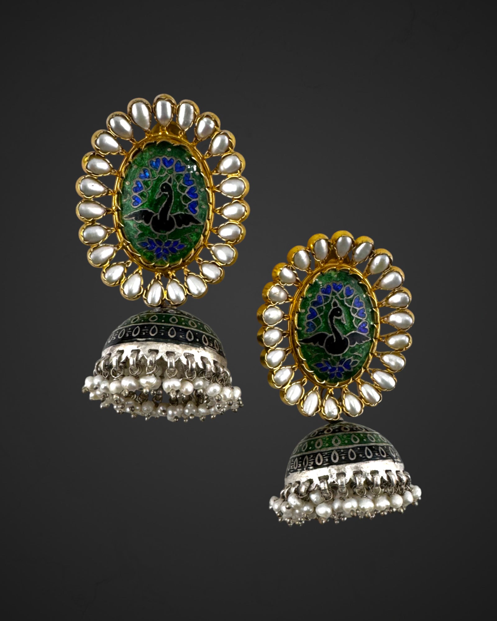 Heritage Gleam Jhumkas