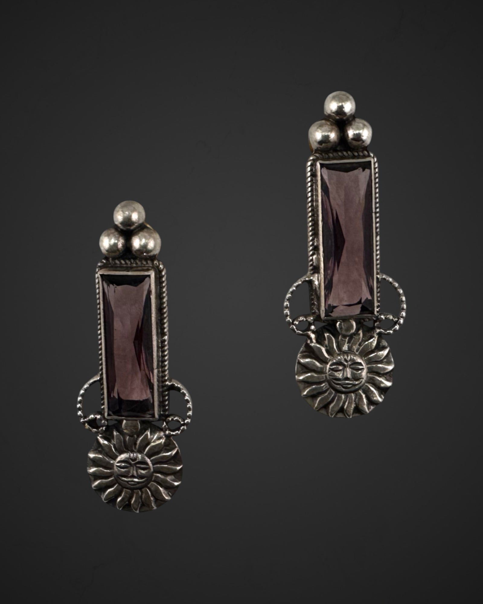 Ruby Edge Studs