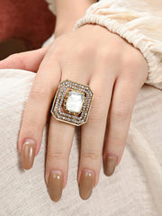 Angelic Polki Ring - Dyulokha
