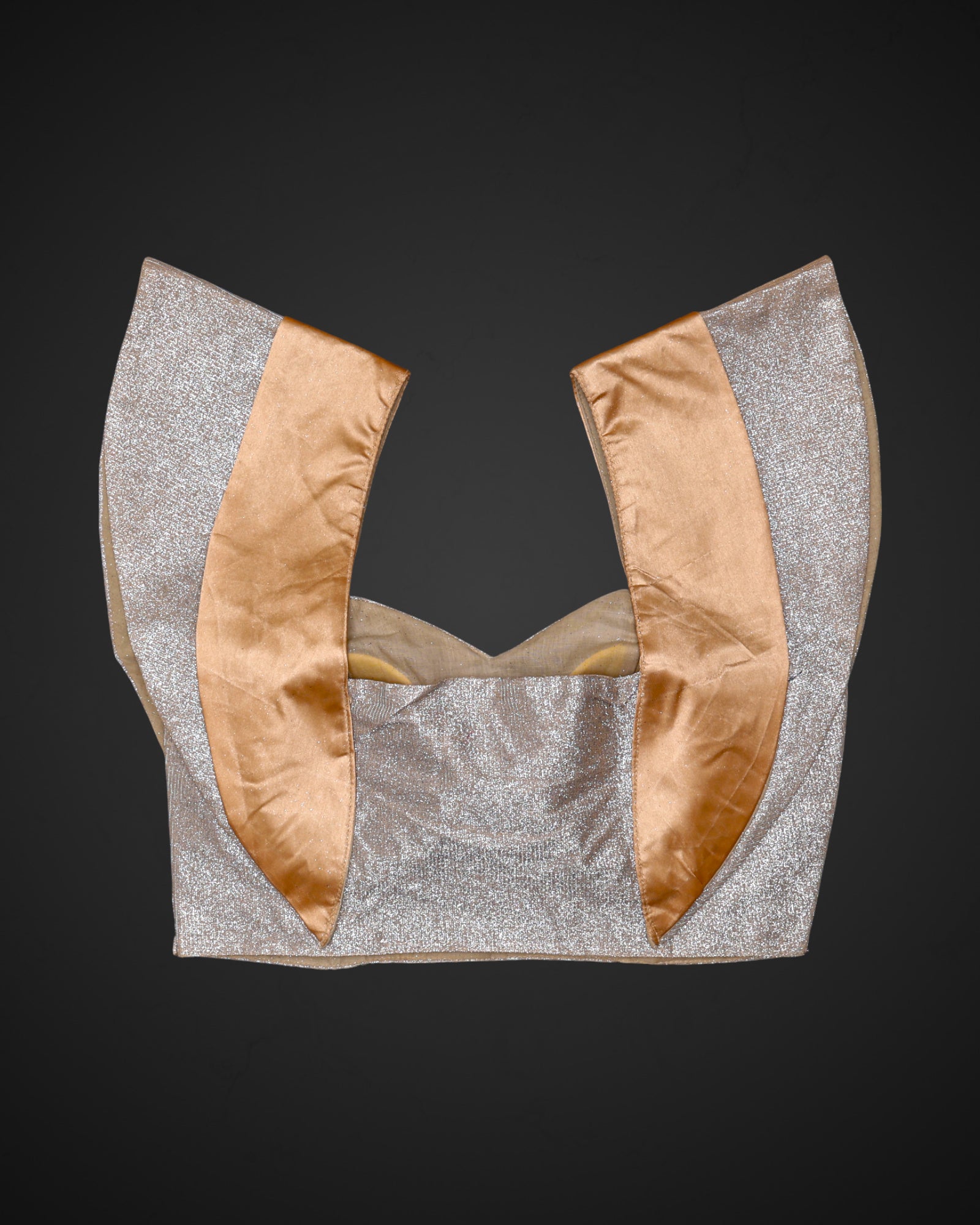 Satin Solid Color Readymade Blouse