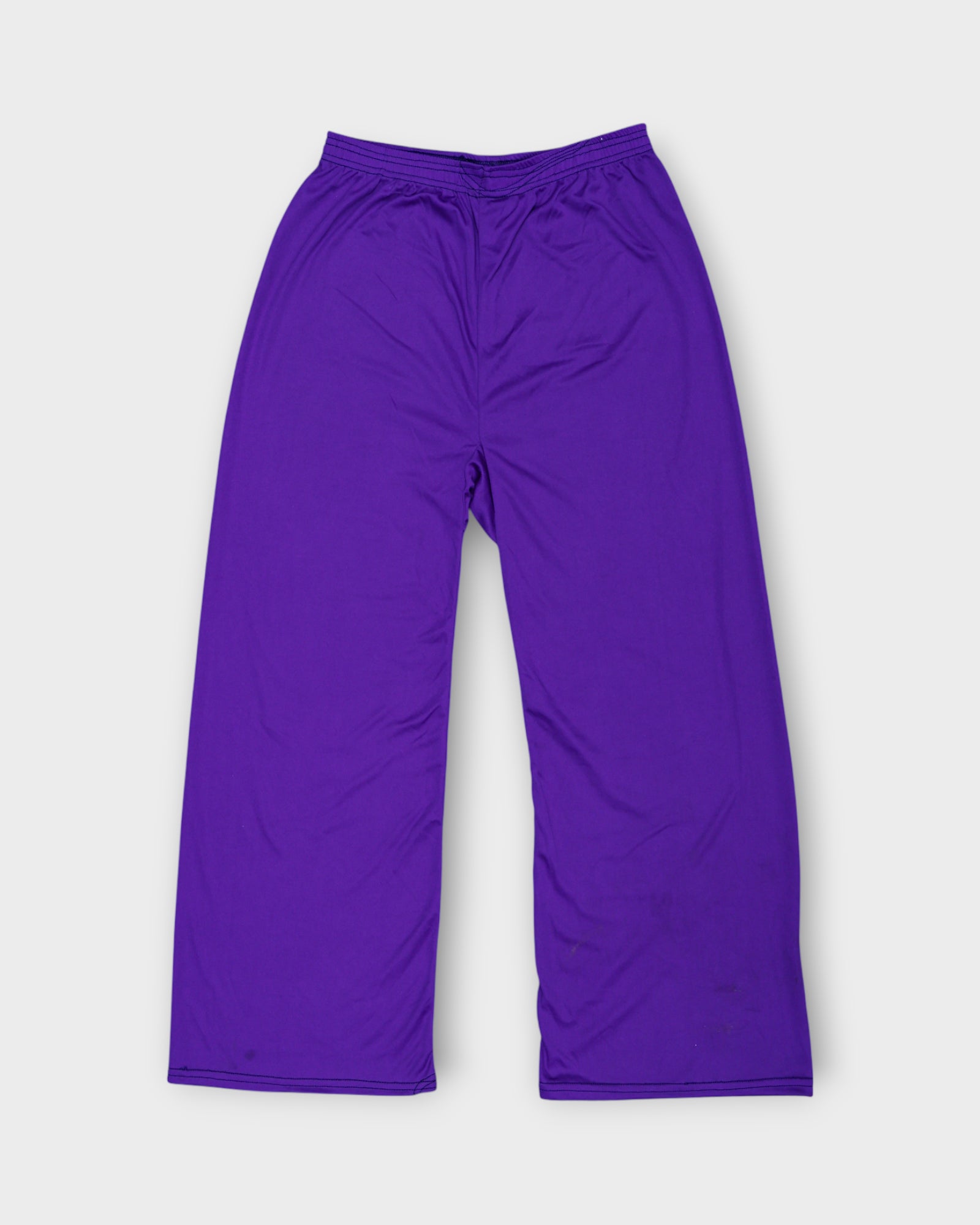 Purple Cotton Comfortable Fit Palazzos