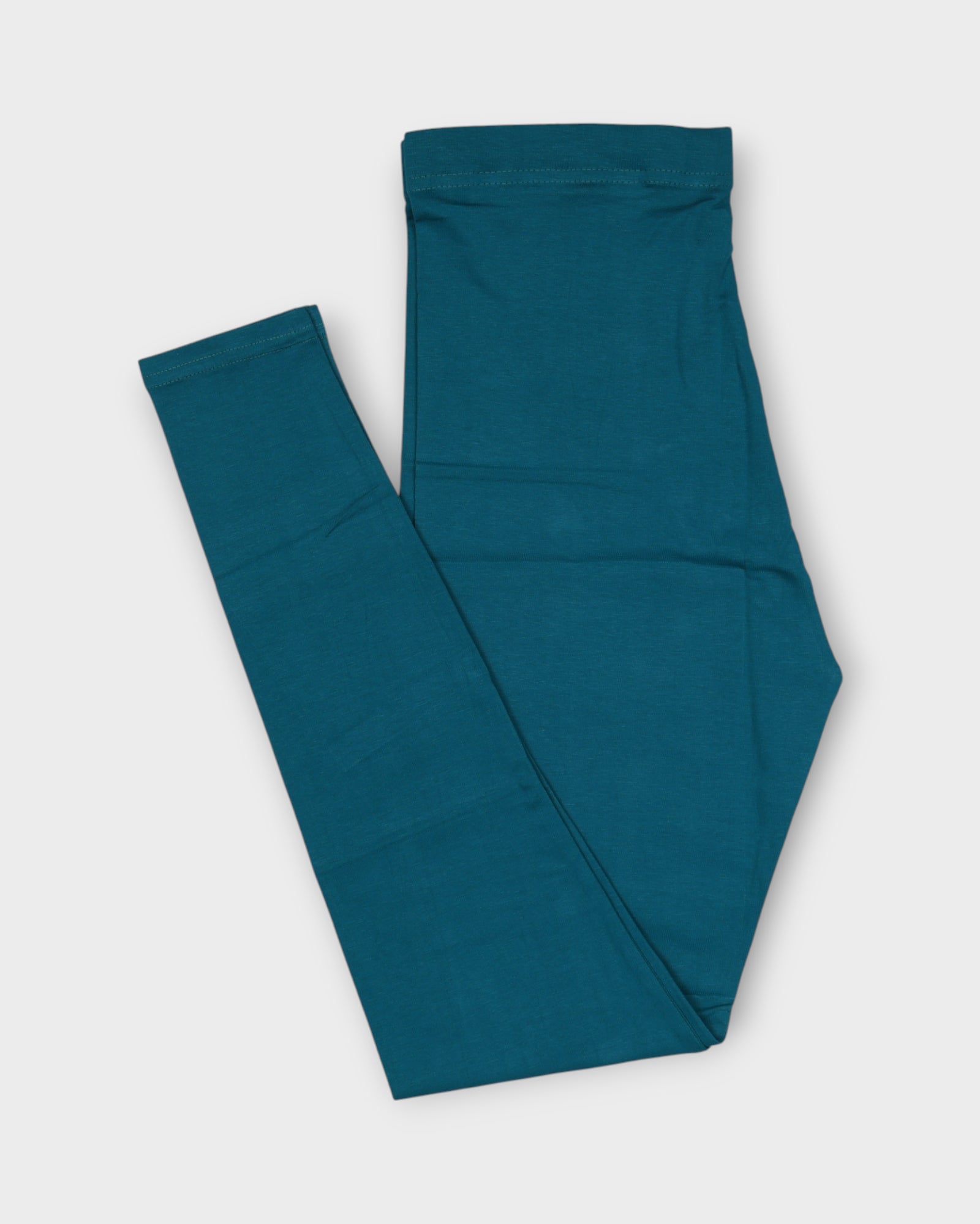 Peacock Blue Ankle Leggings Chic Comfort Redefined