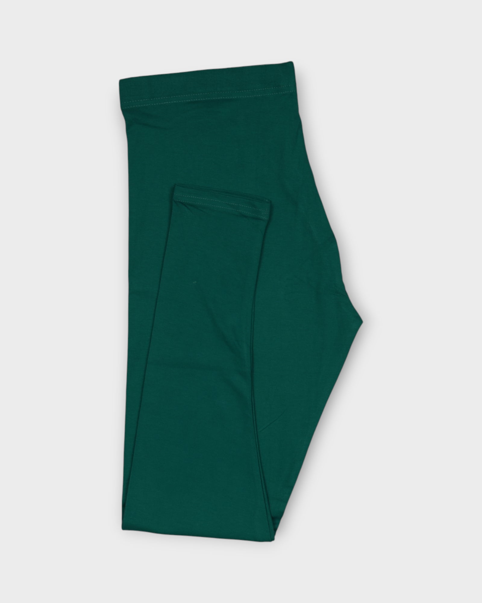 Rama Green Ankle Leggings Comfort Meets Ethnic Flair