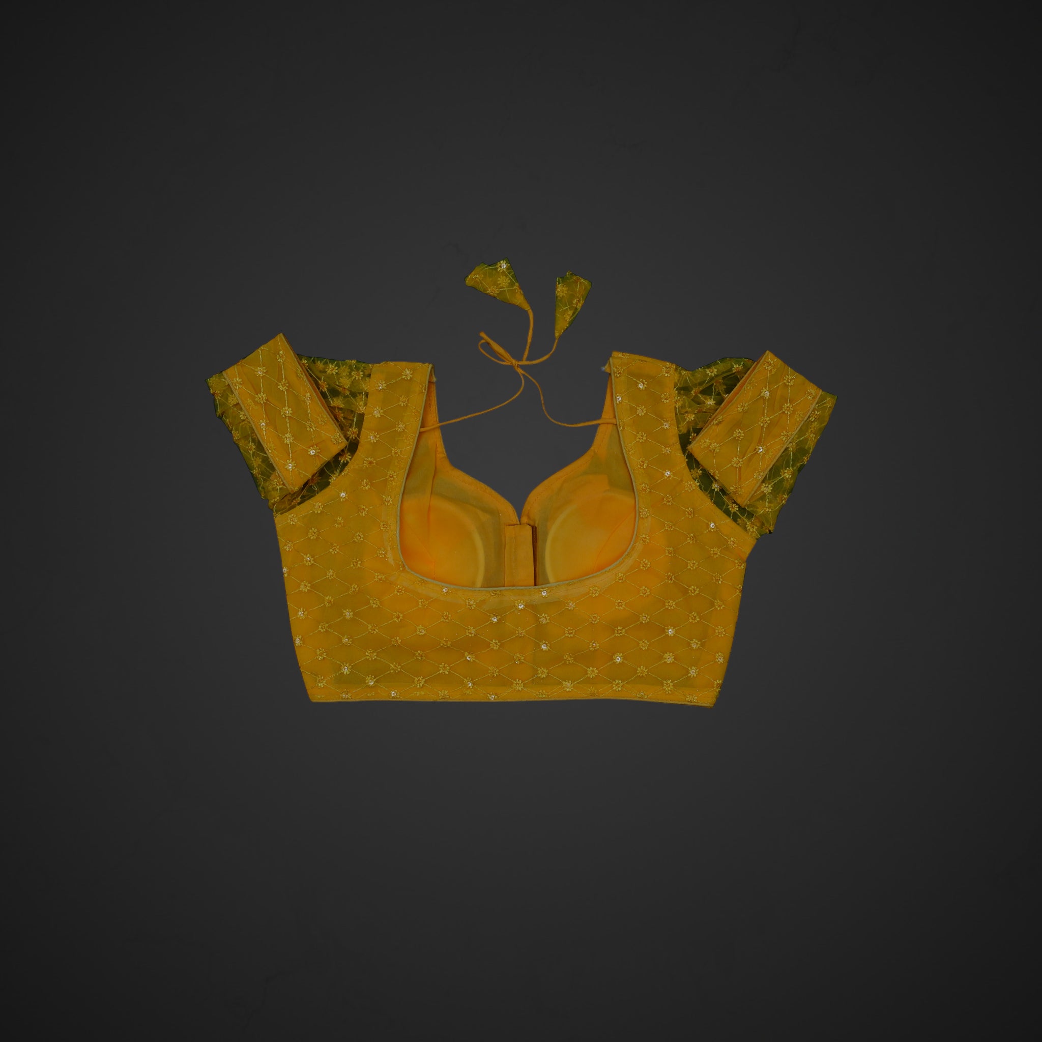 Sequin Embellished Readymade Blouse