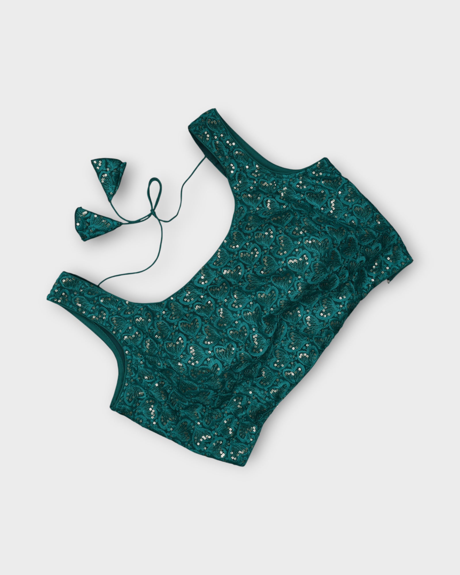 Net Hook Closure Readymade Blouse