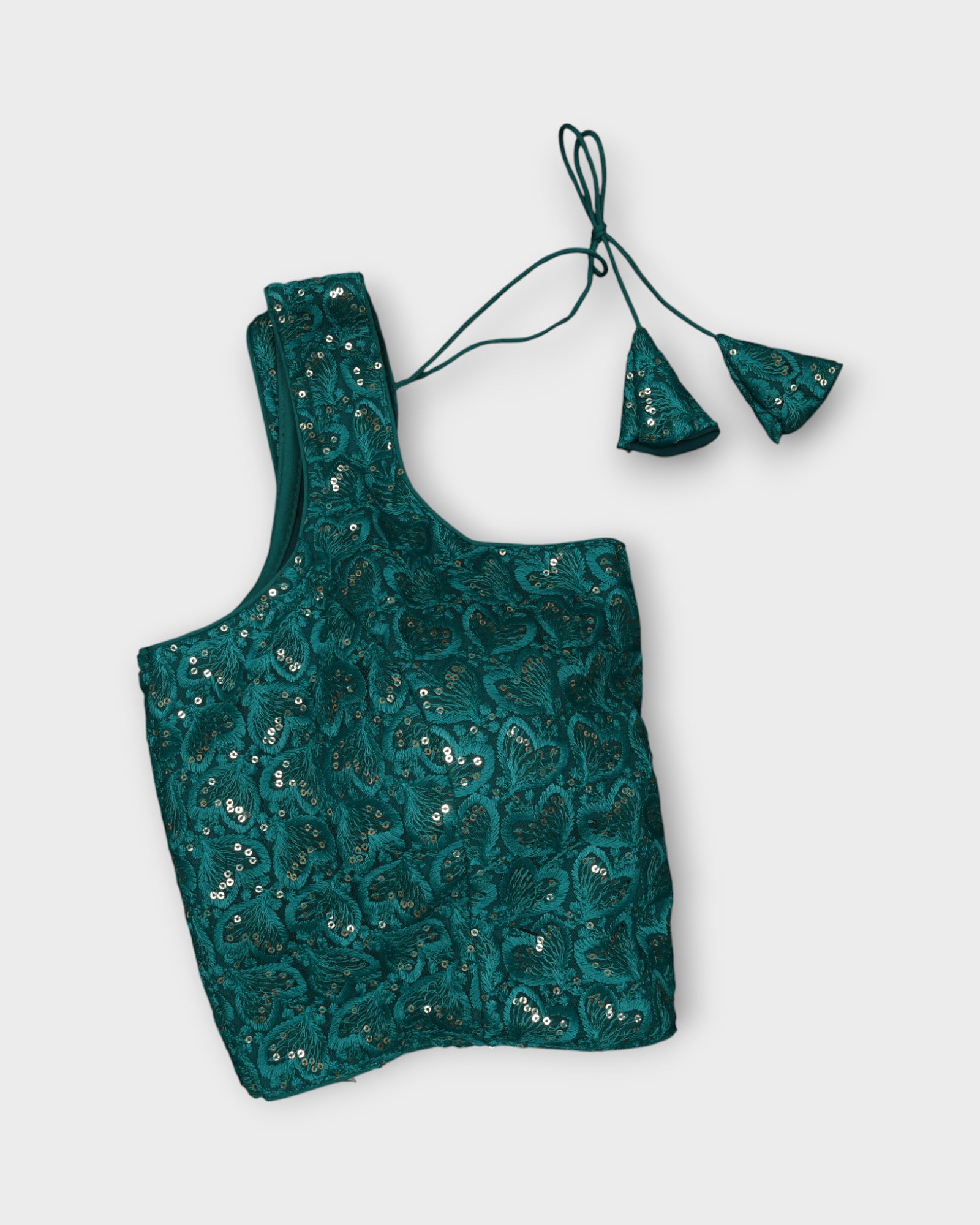 Net Hook Closure Readymade Blouse