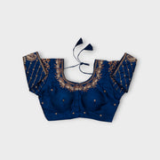 Phantom Silk Half Sleeve Readymade Blouse