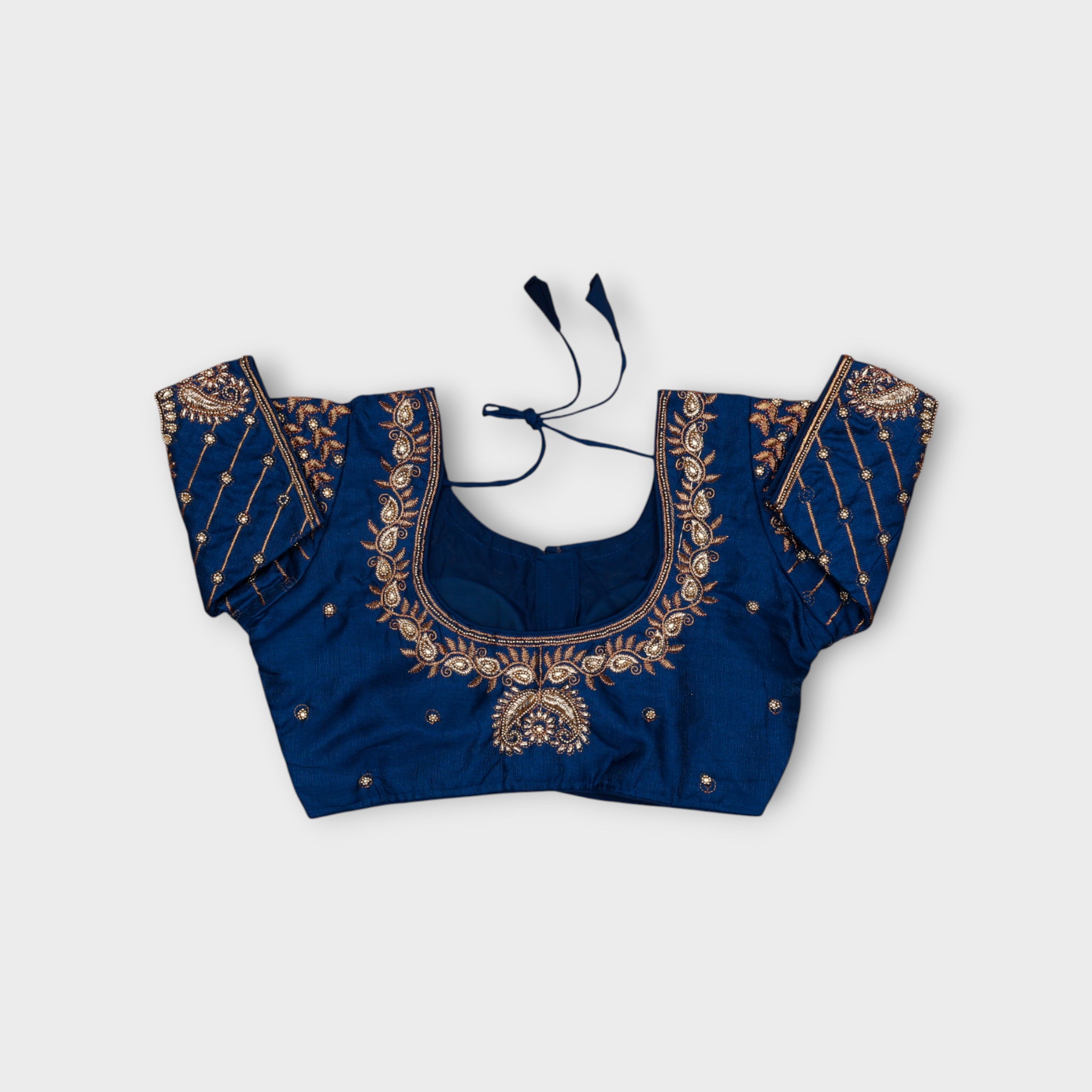 Phantom Silk Half Sleeve Readymade Blouse