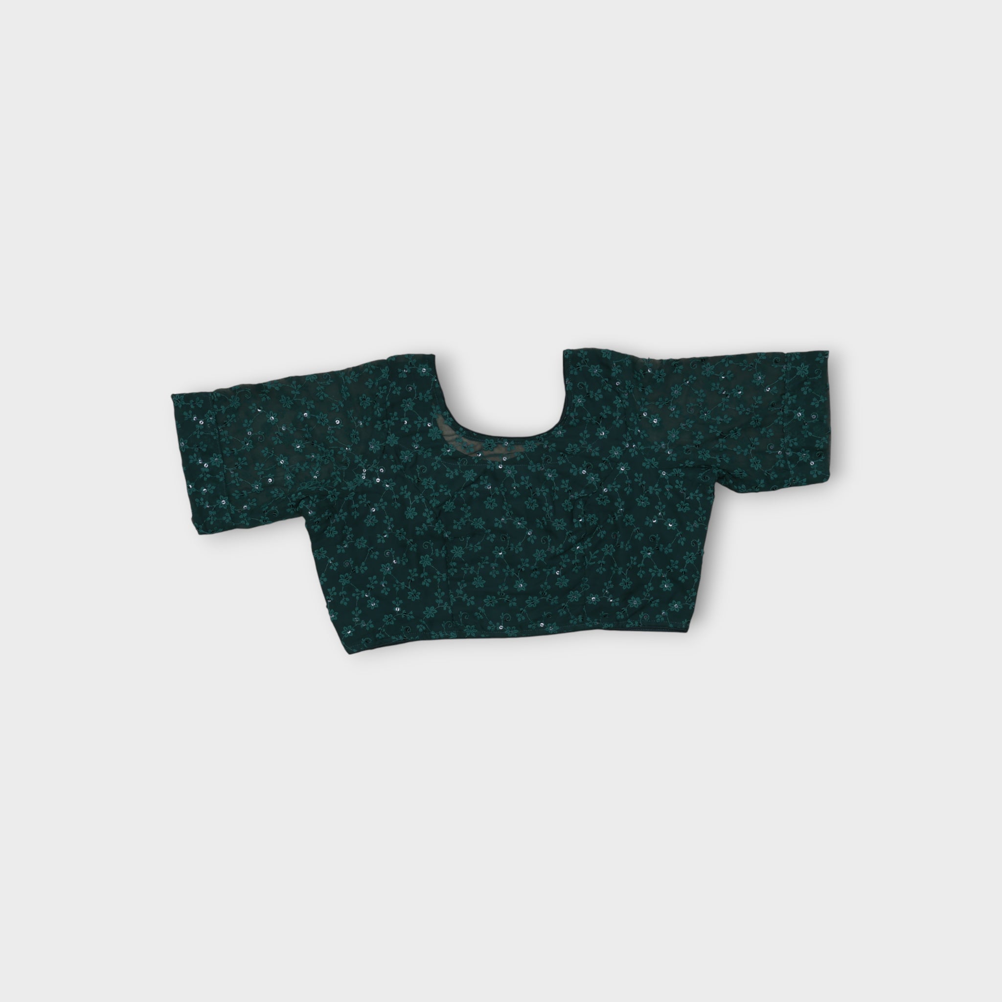 Georgette V Neck Readymade Blouse