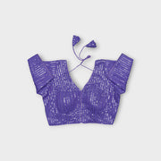 Chic V Neck Georgette Blouse for Effortless Style
