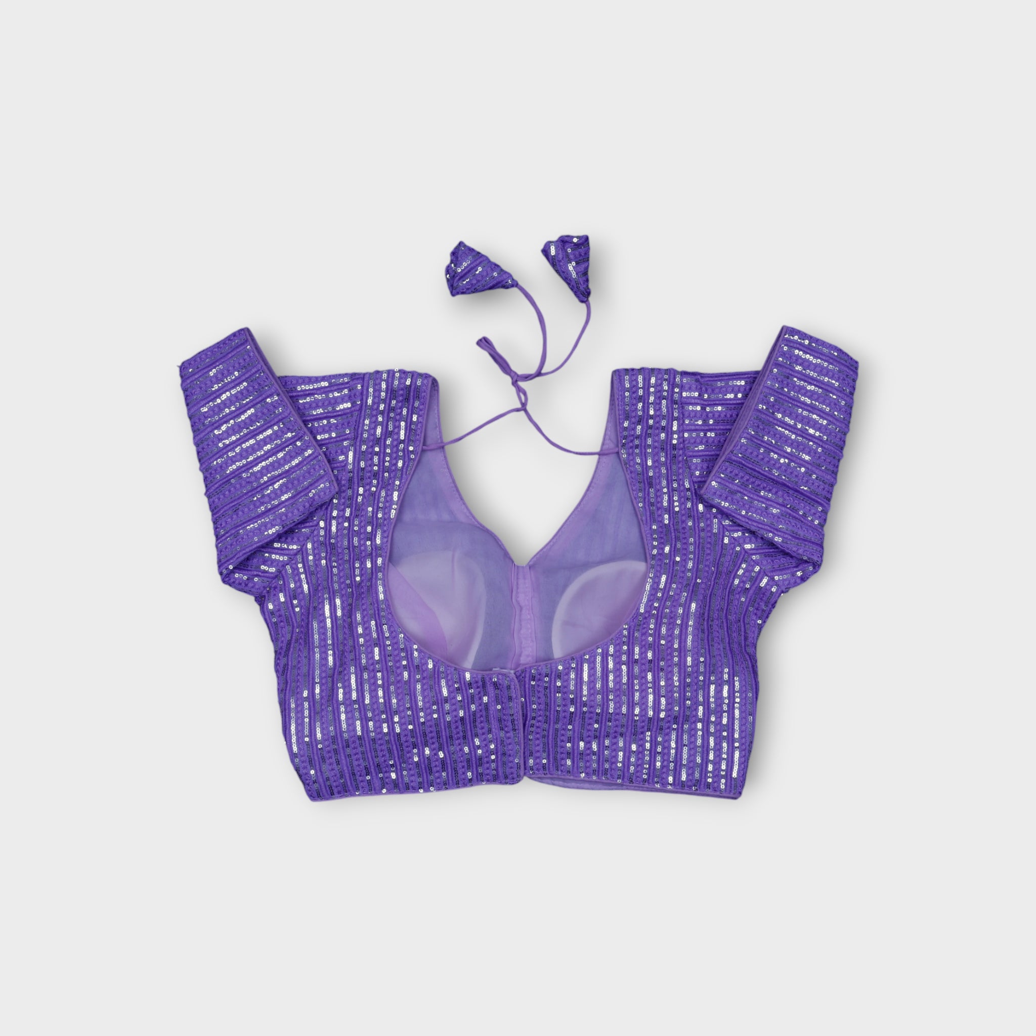 Chic V Neck Georgette Blouse for Effortless Style