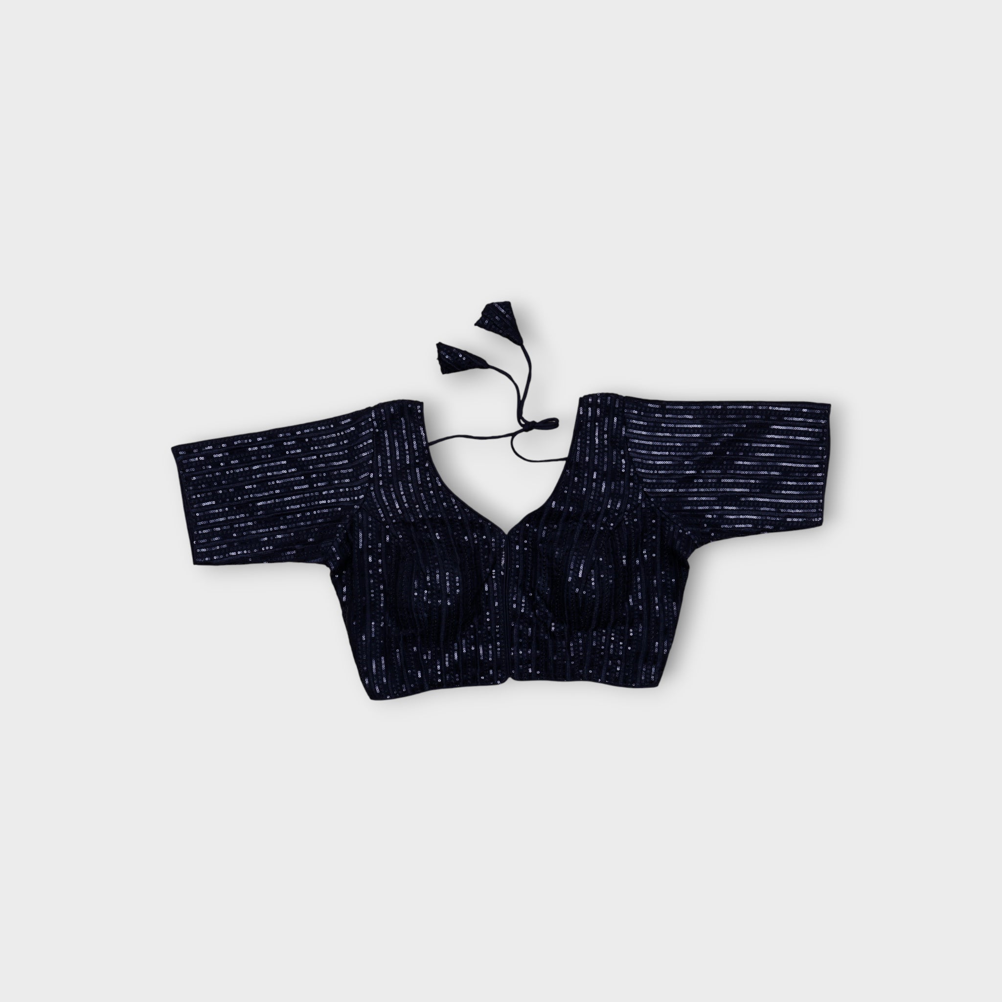 Chic V Neck Georgette Blouse for Effortless Style