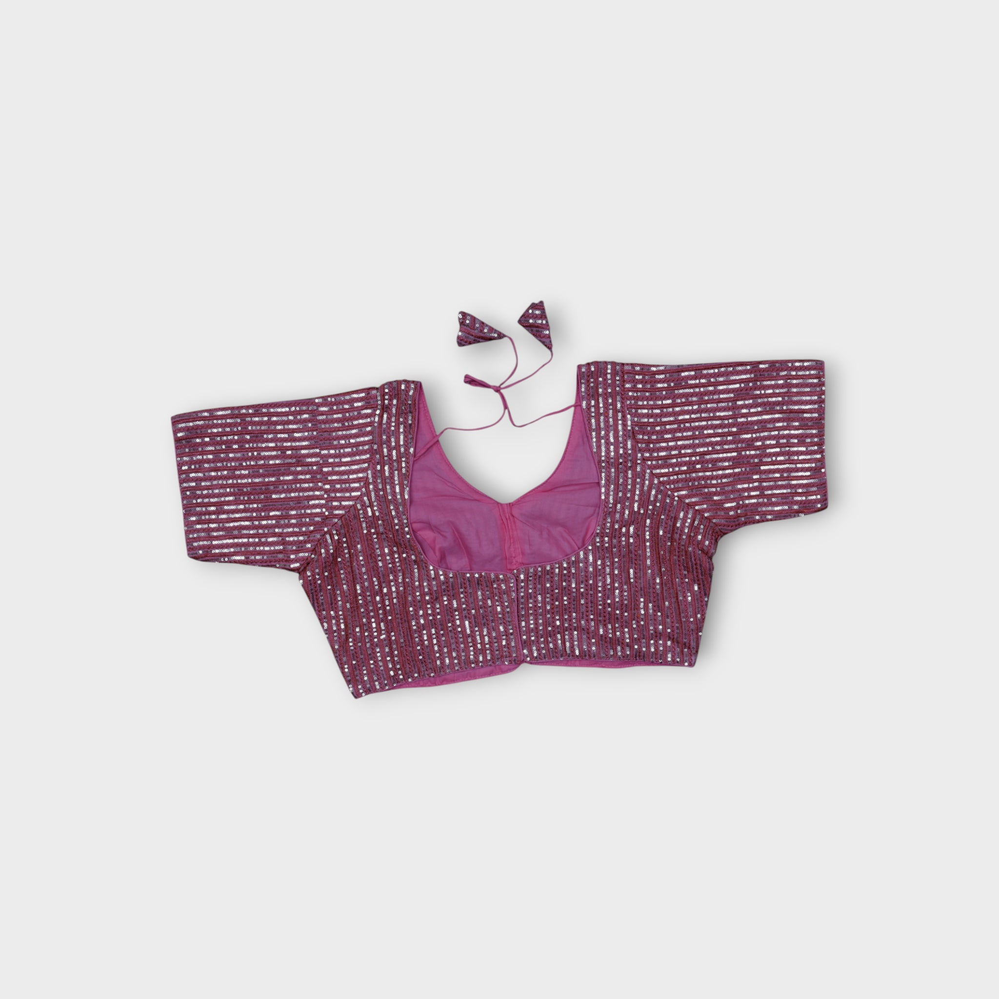 Chic Georgette V Neck Blouse for Effortless Style