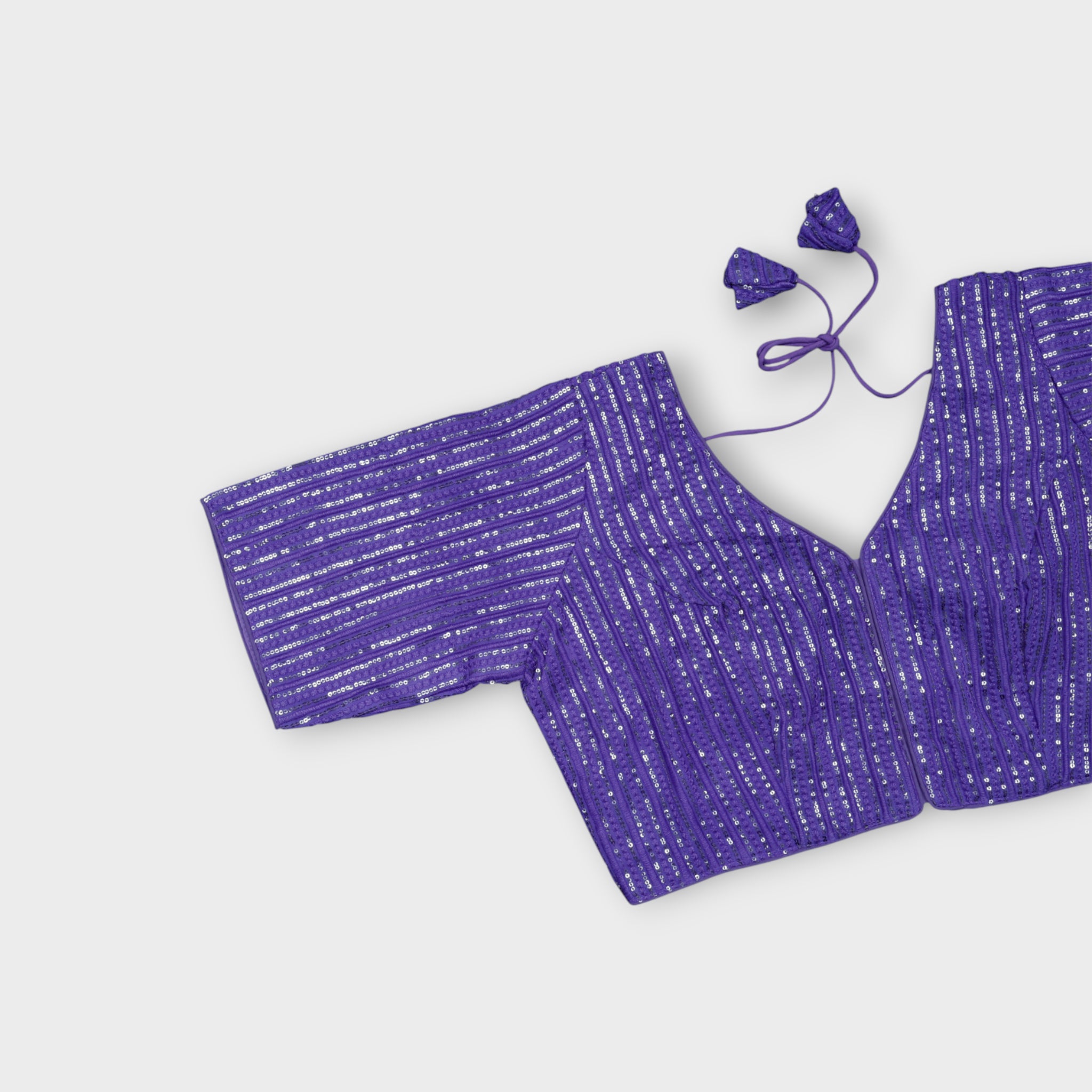 Chic Georgette V Neck Blouse for Effortless Style