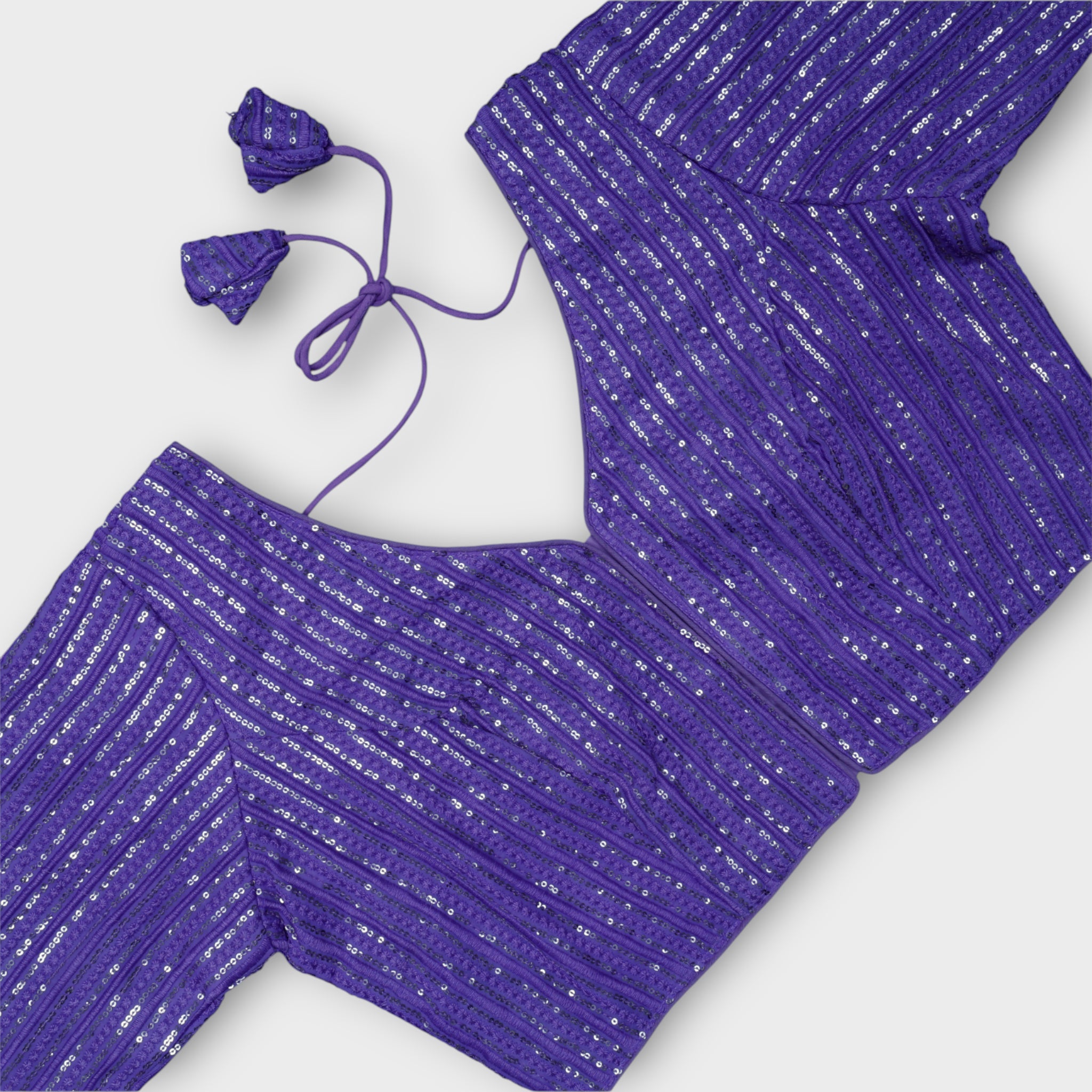 Chic Georgette V Neck Blouse for Effortless Style