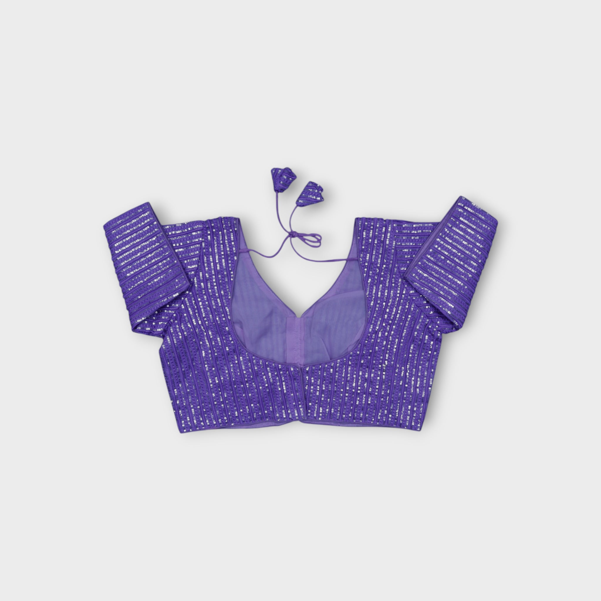 Chic Georgette V Neck Blouse for Effortless Style