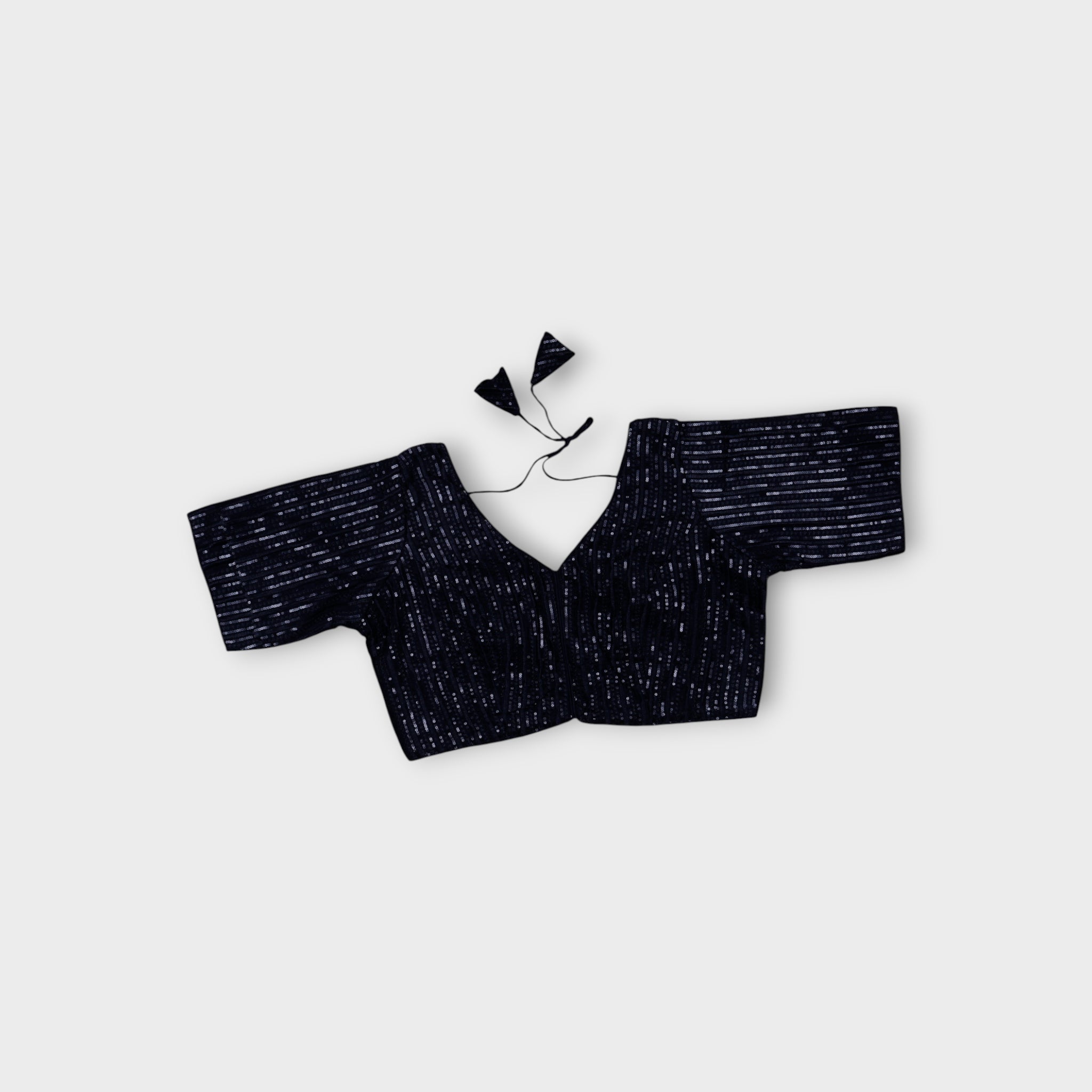 Chic Georgette V Neck Blouse for Effortless Style