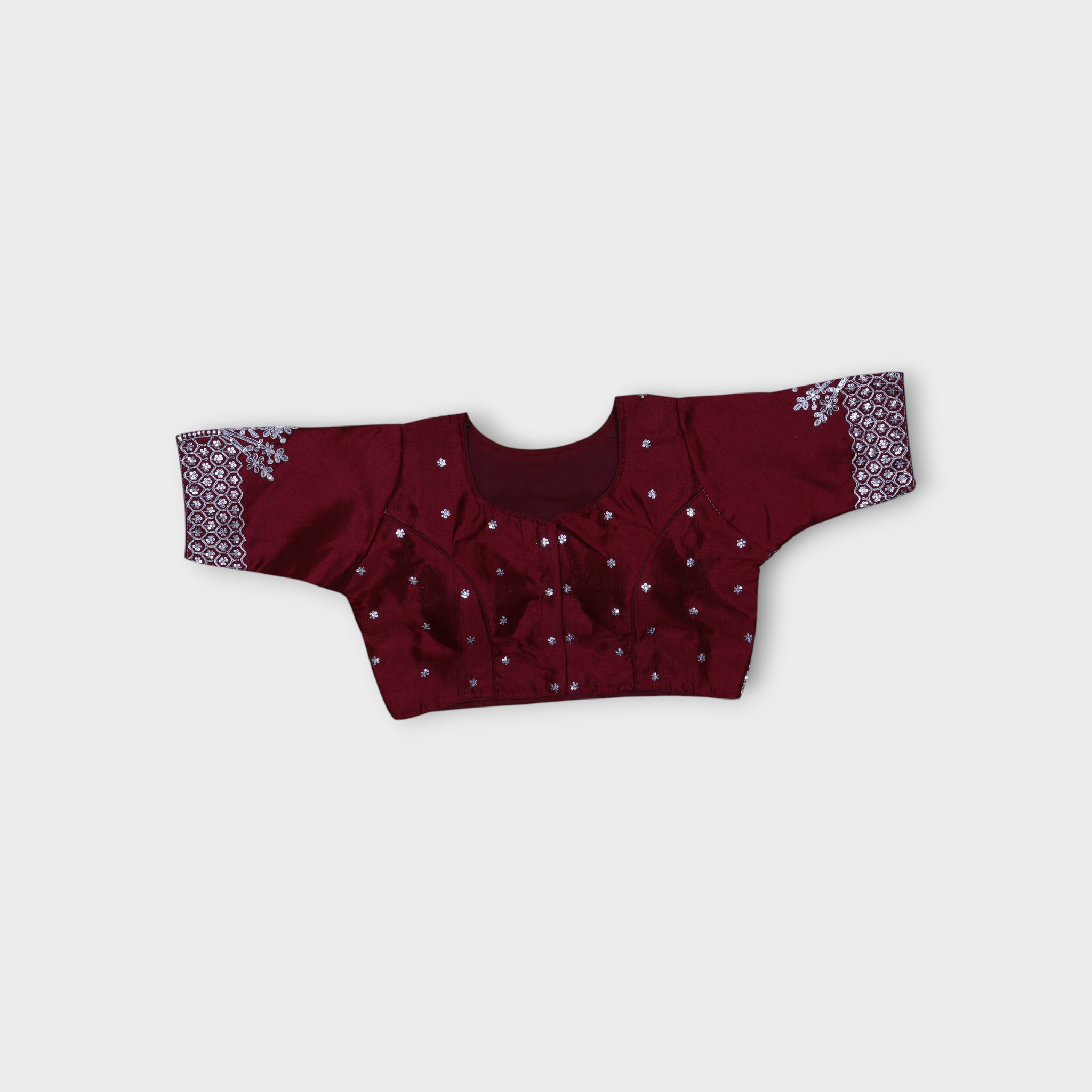 Sequined Phantom Silk Blouse