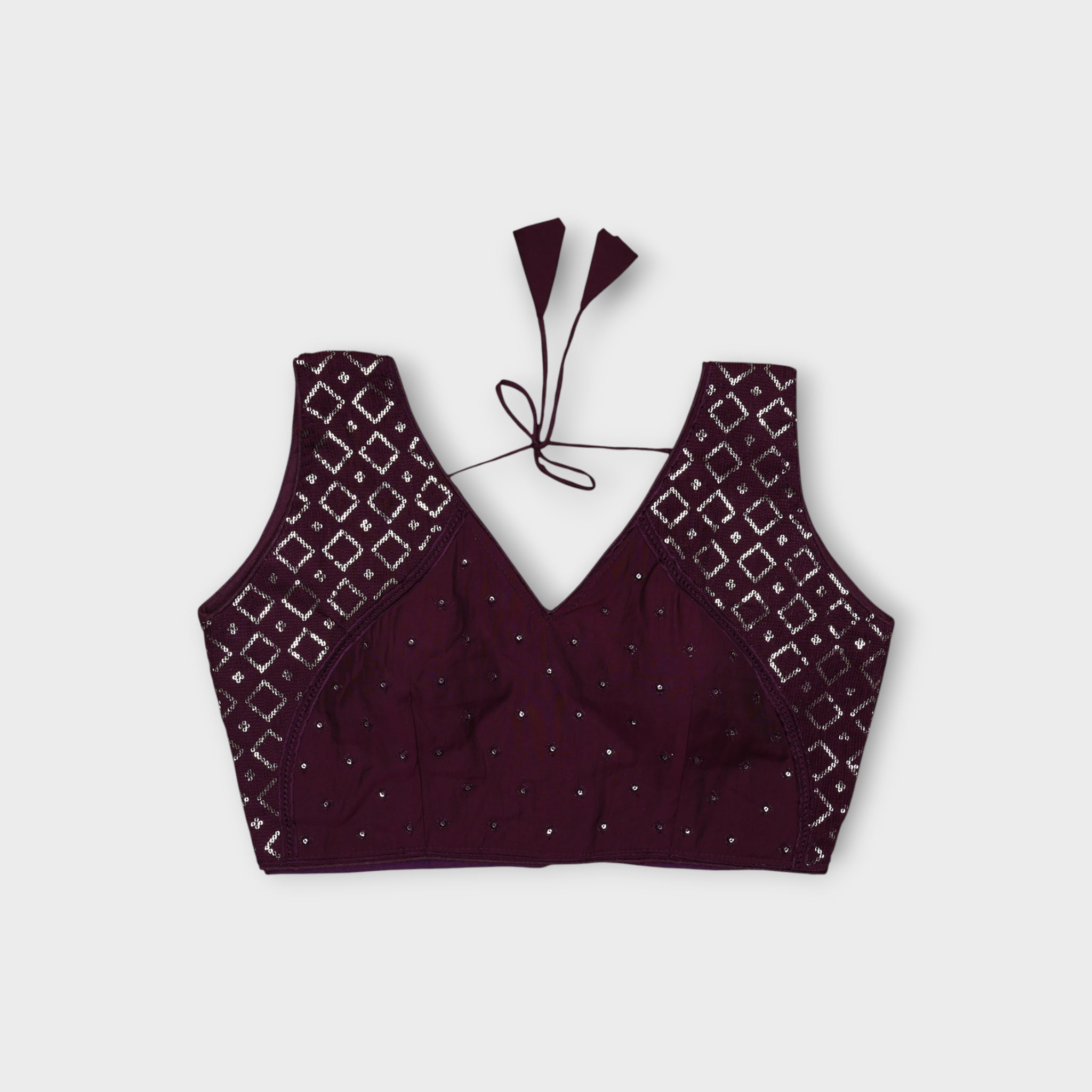 Embellished Silk Readymade Blouse