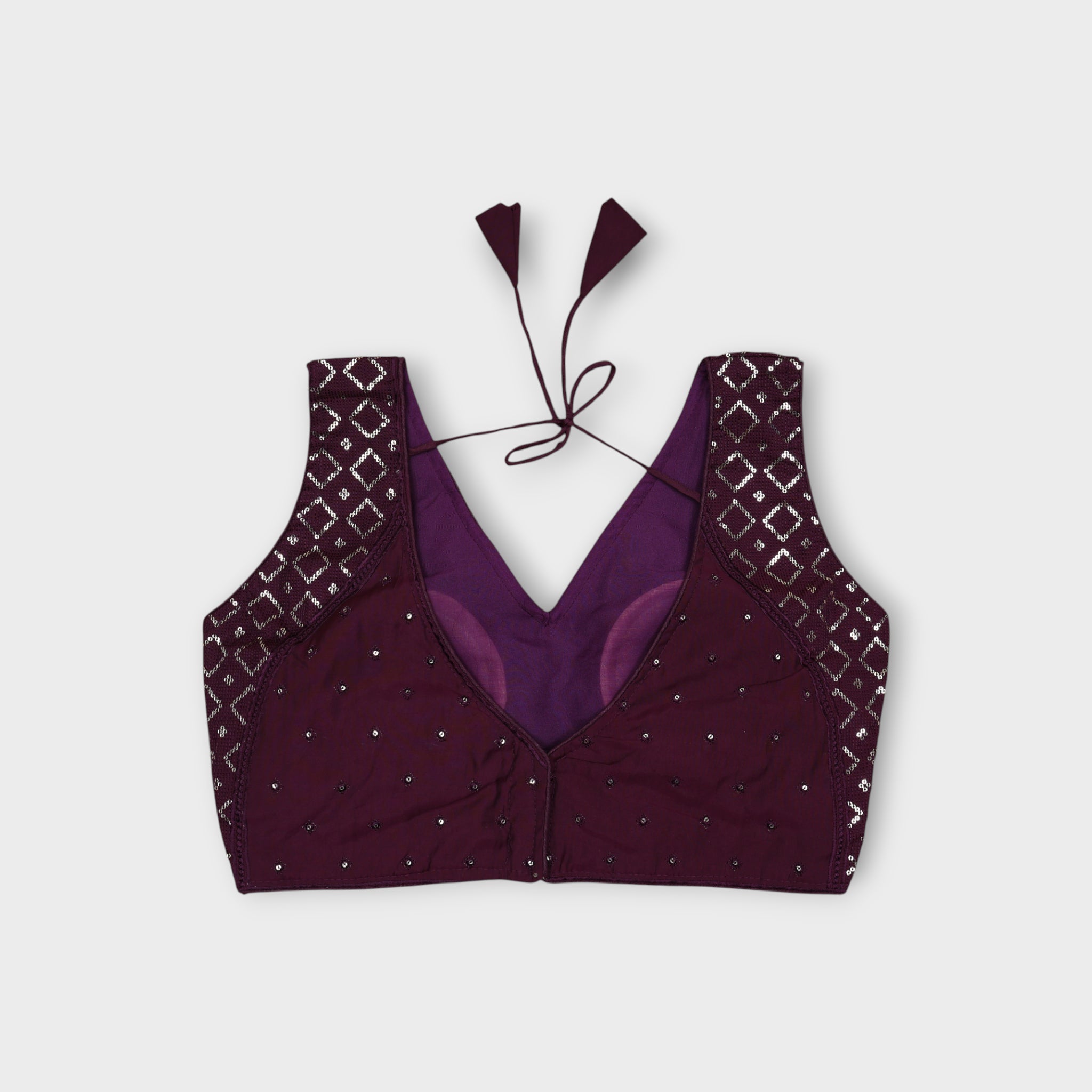 Embellished Silk Readymade Blouse
