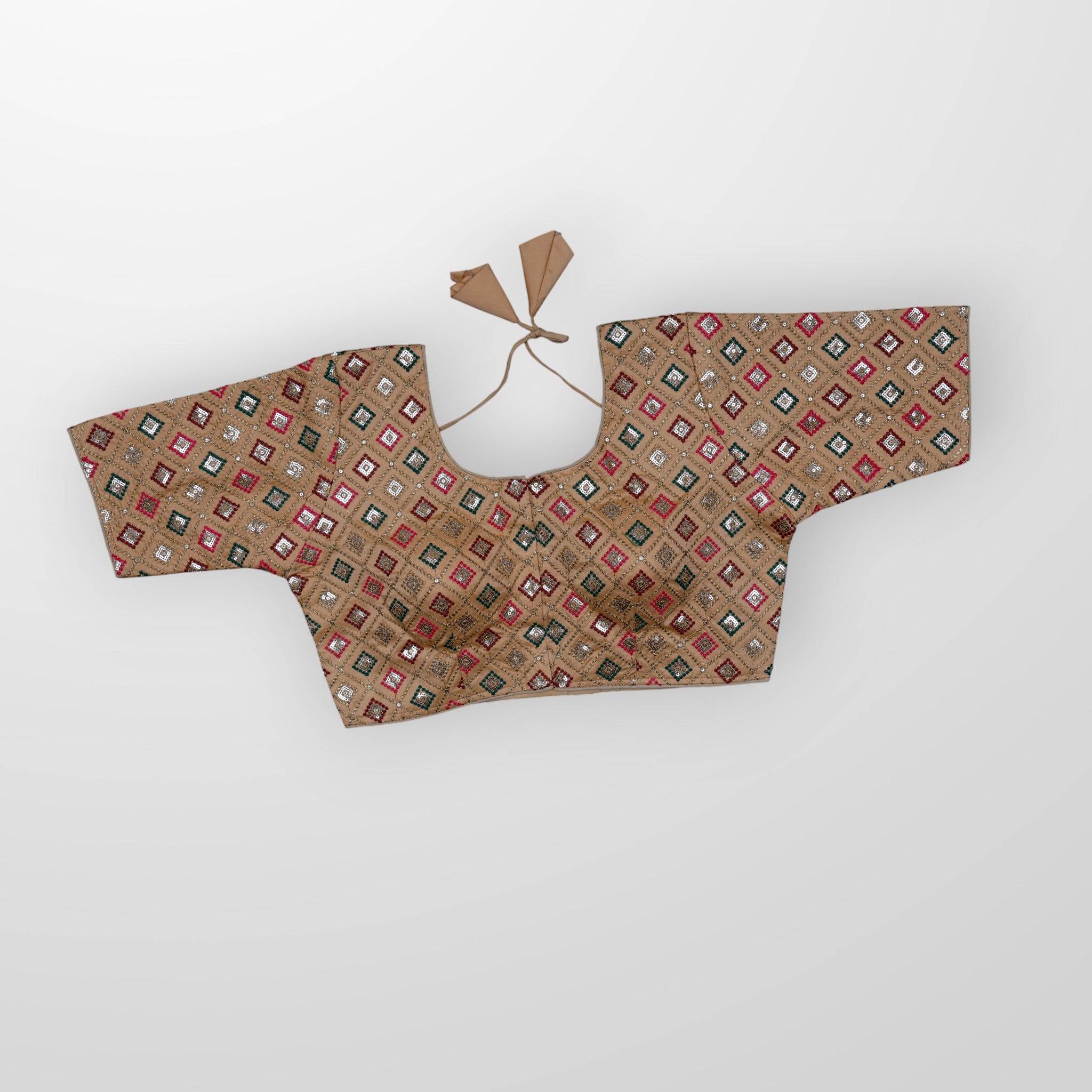 Silk Embroidered Readymade Blouse